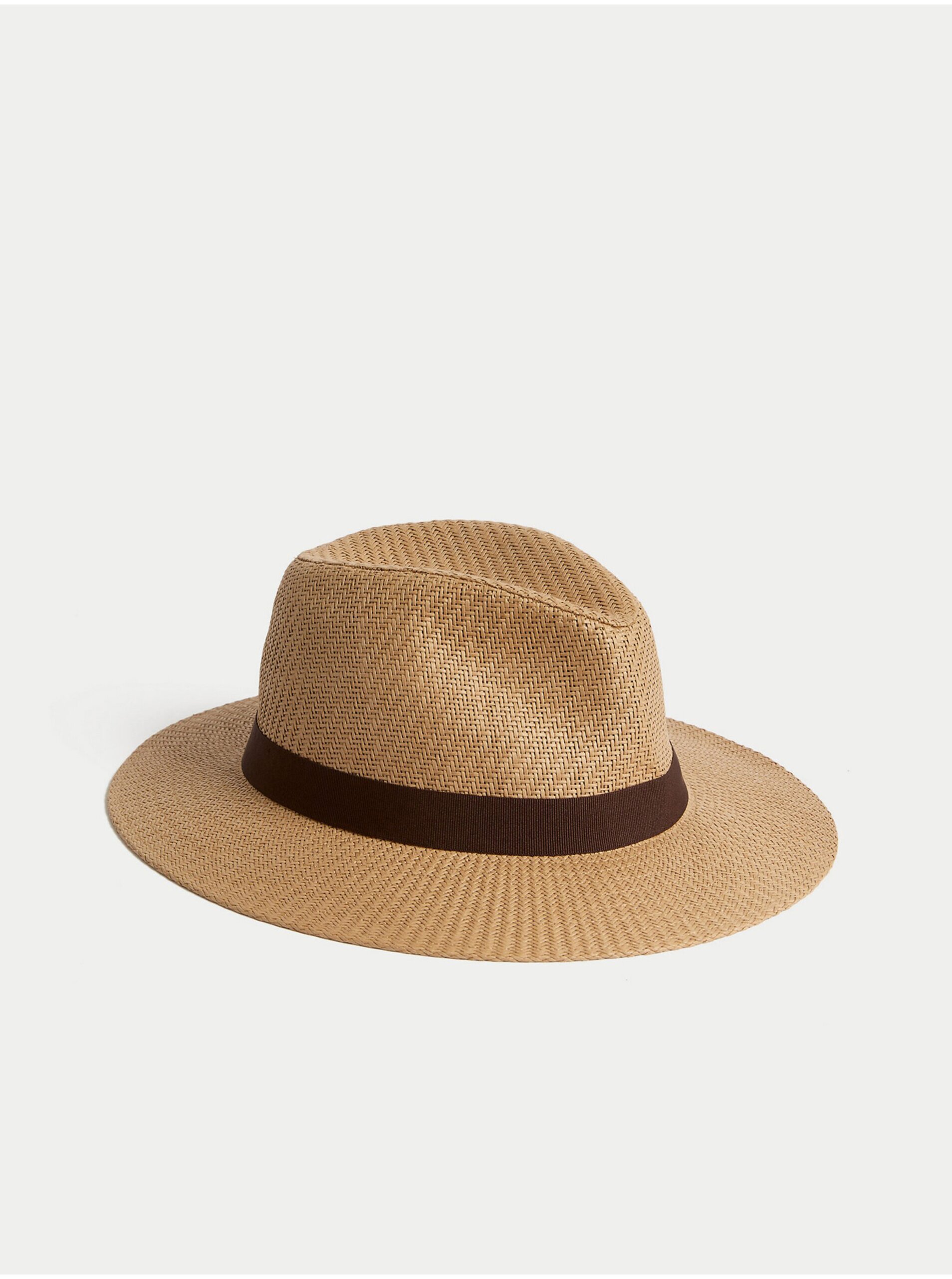 Levně Béžový klobouk typu Ambassador Marks & Spencer