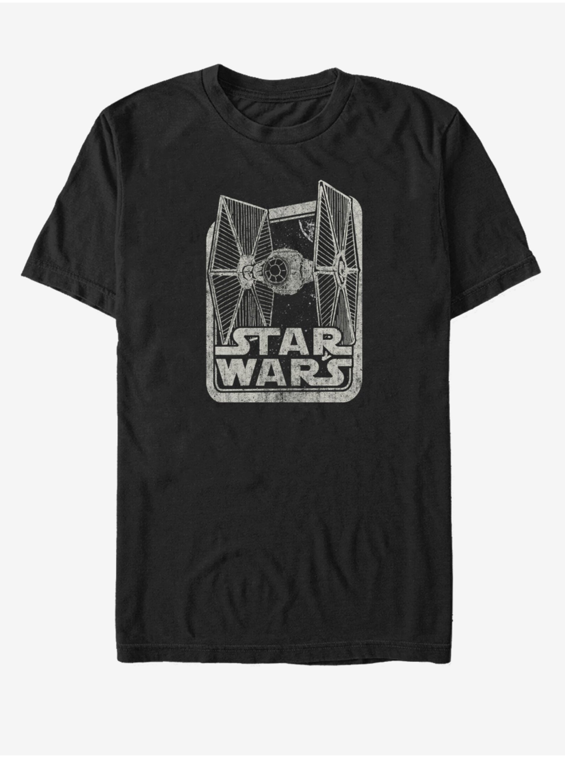 Levně Černé unisex tričko ZOOT.Fan Star Wars X-Wing Box