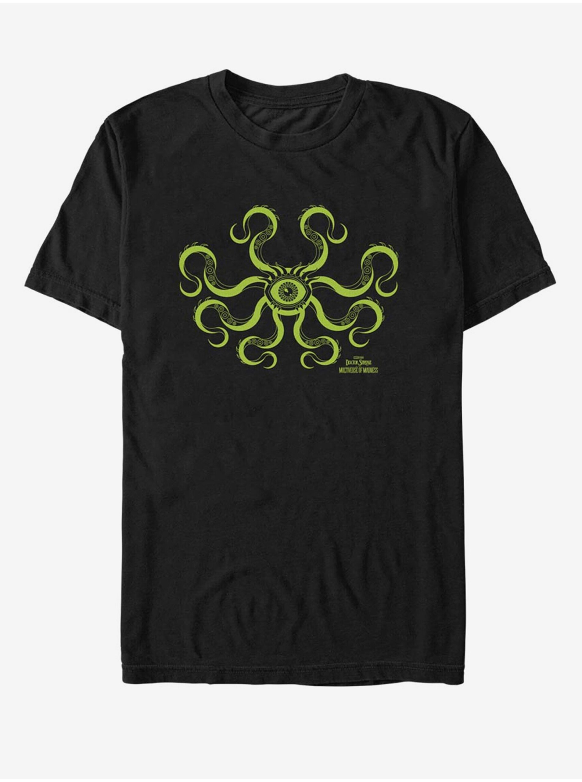 E-shop Černé unisex tričko Marvel Green Creature