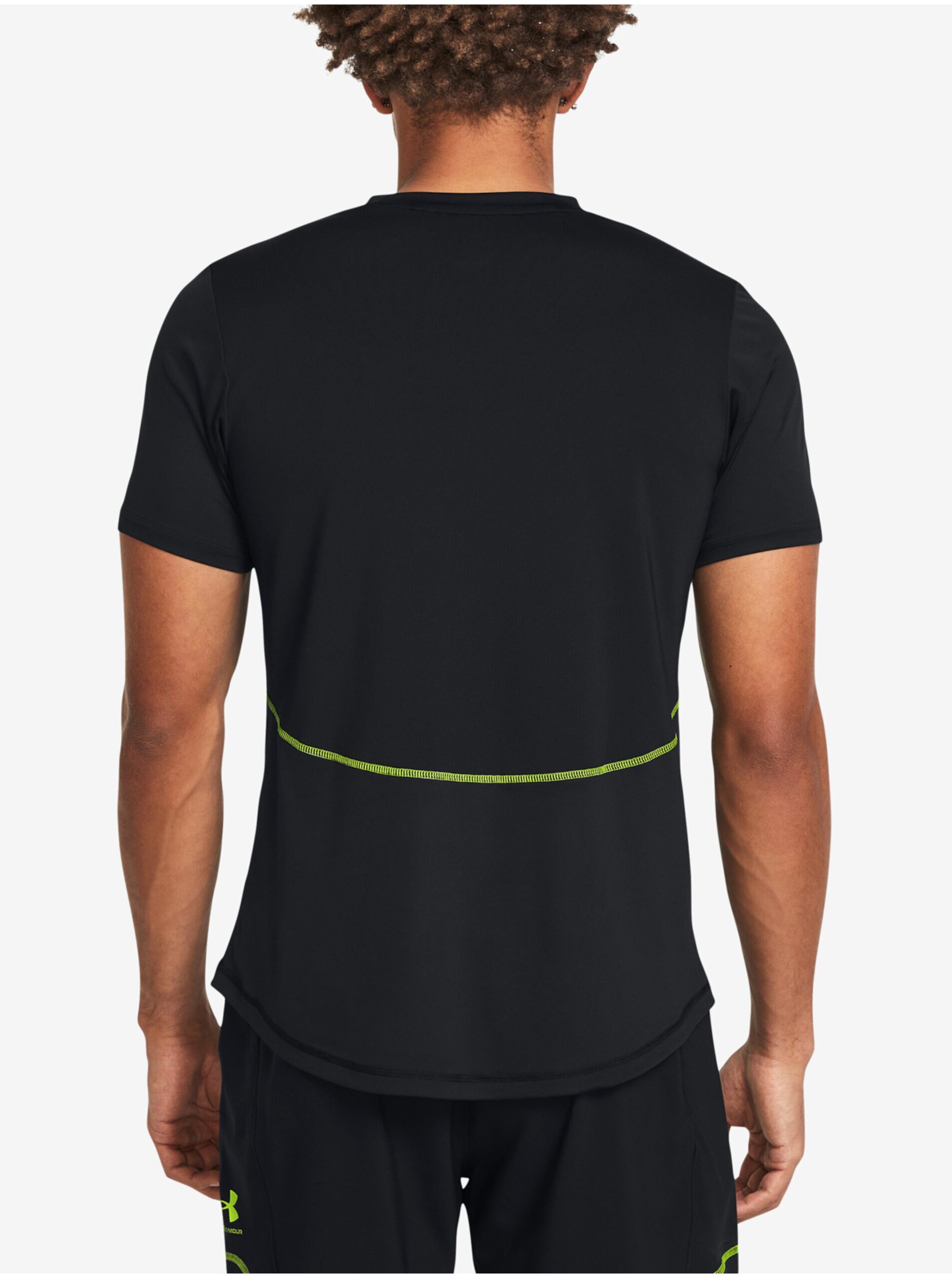 Černé pánské sportovní tričko Under Armour UA M's Ch. Pro Train SS