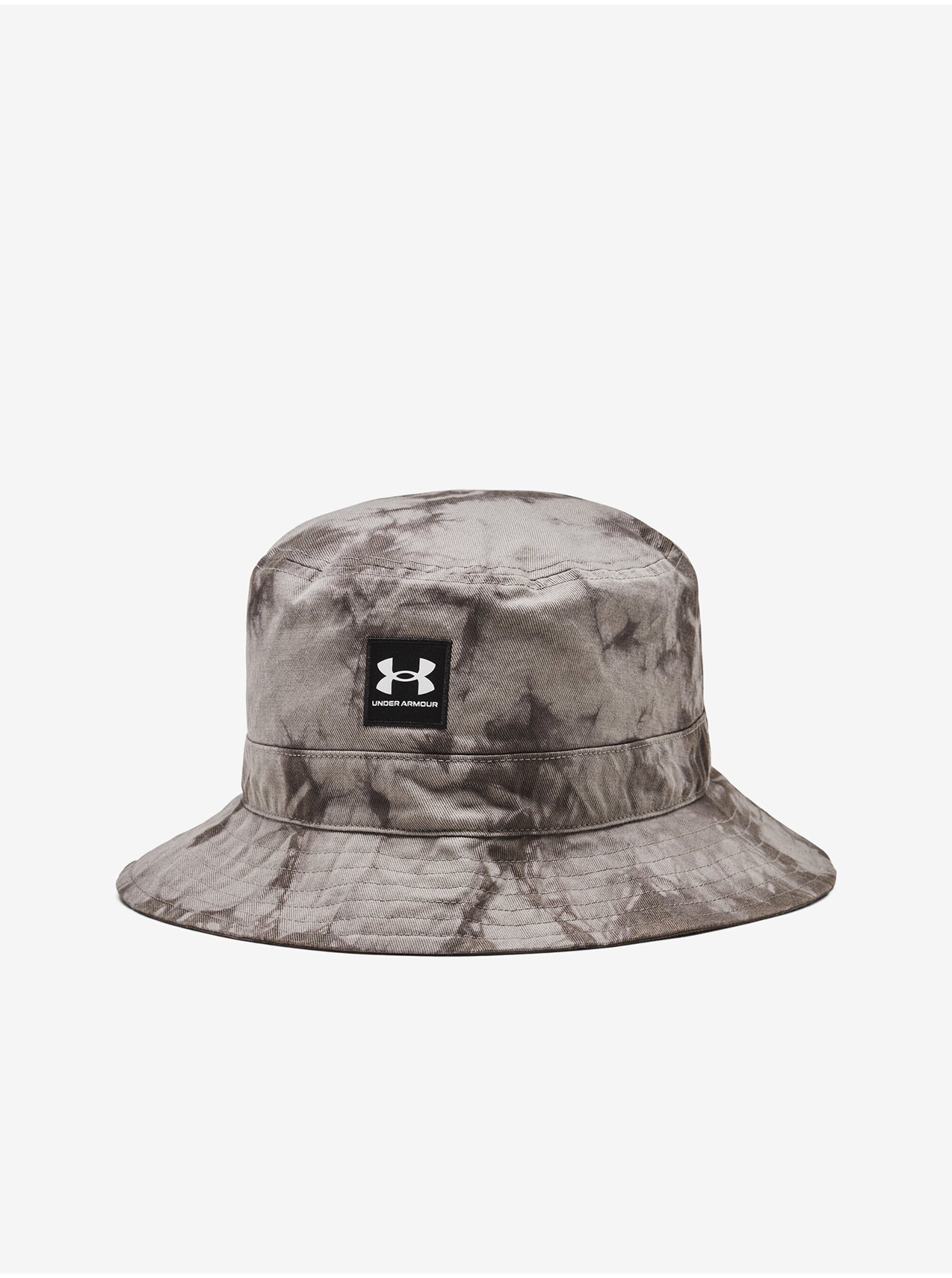 E-shop Šedý pánsky vzorovaný klobúk Under Armour UA Sportstyle Bucket