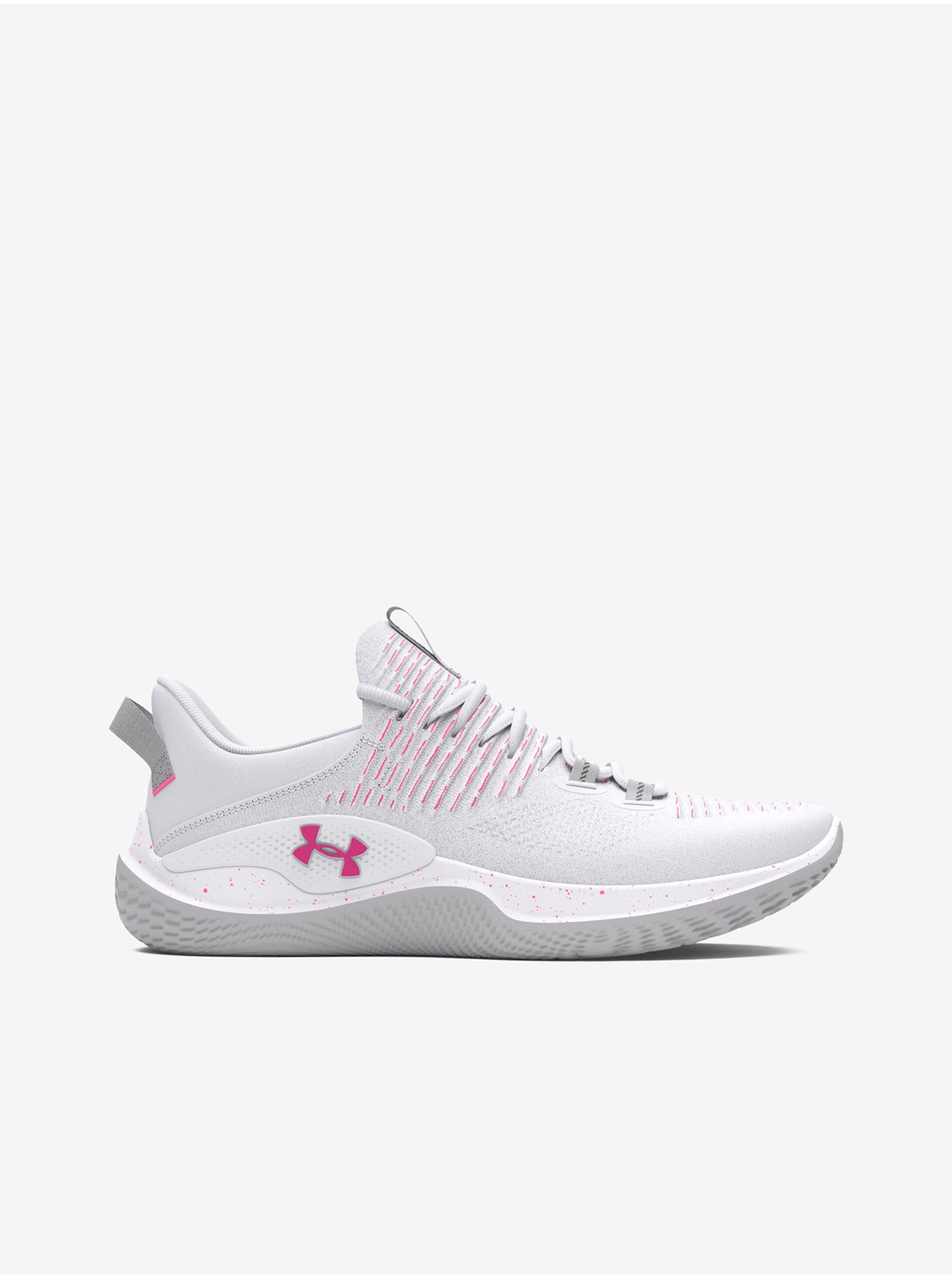 Levně Bílé dámské sportovní tenisky Under Armour UA W Flow Dynamic INTLKNT