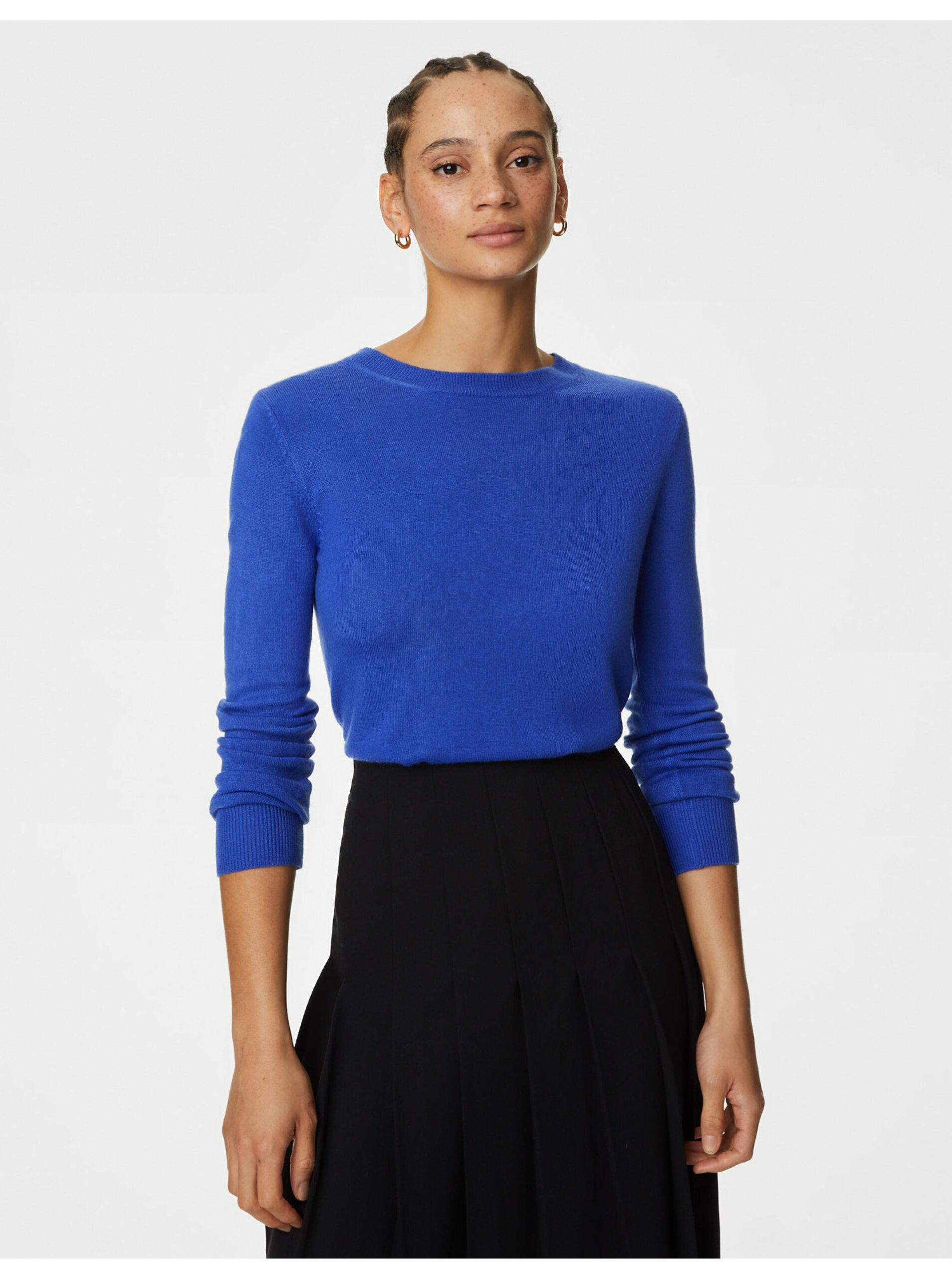 Modrý dámský svetr Marks & Spencer