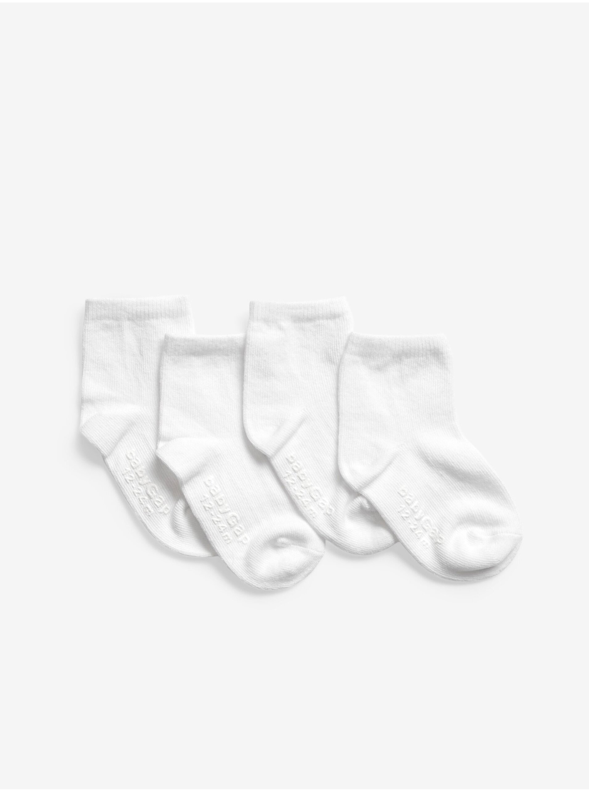 Levně Sada čtyř párů dětských ponožek GAP
