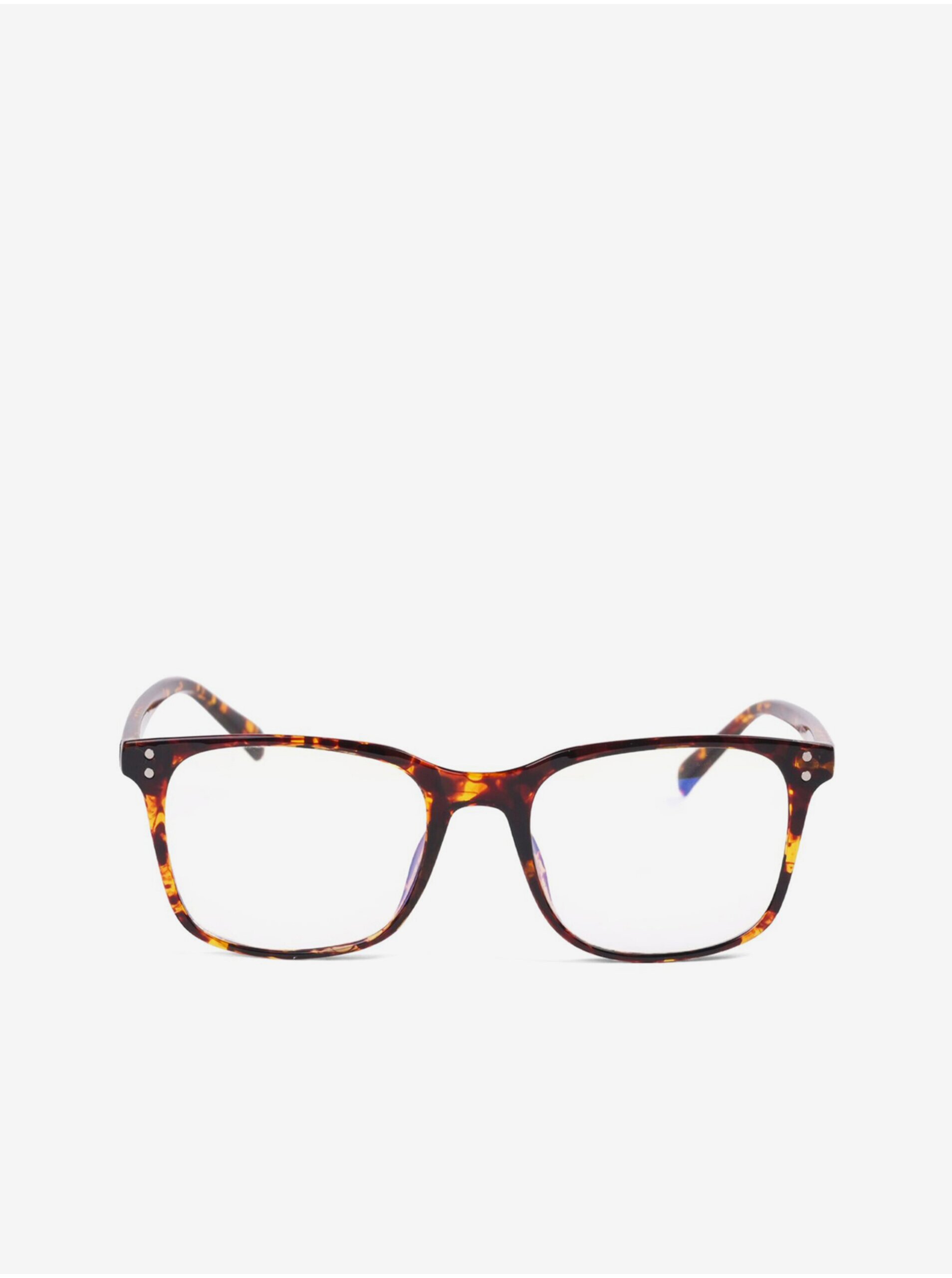 Levně Hnědé dámské brýle proti modrému světlu Howe Design Brown