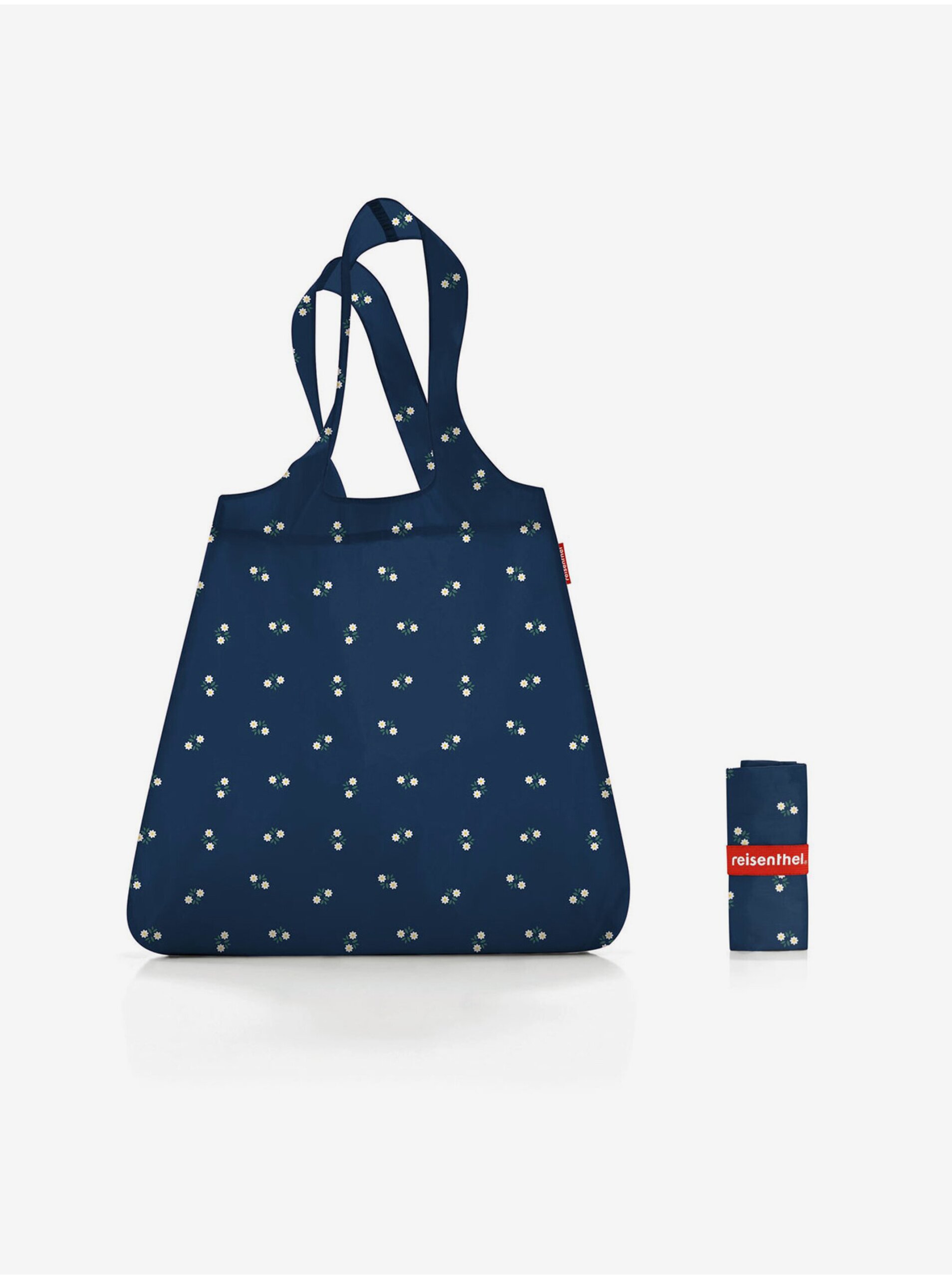 Levně Tmavě modrá dámská nákupní taška Reisenthel Mini Maxi Shopper Bavaria 5 Blue