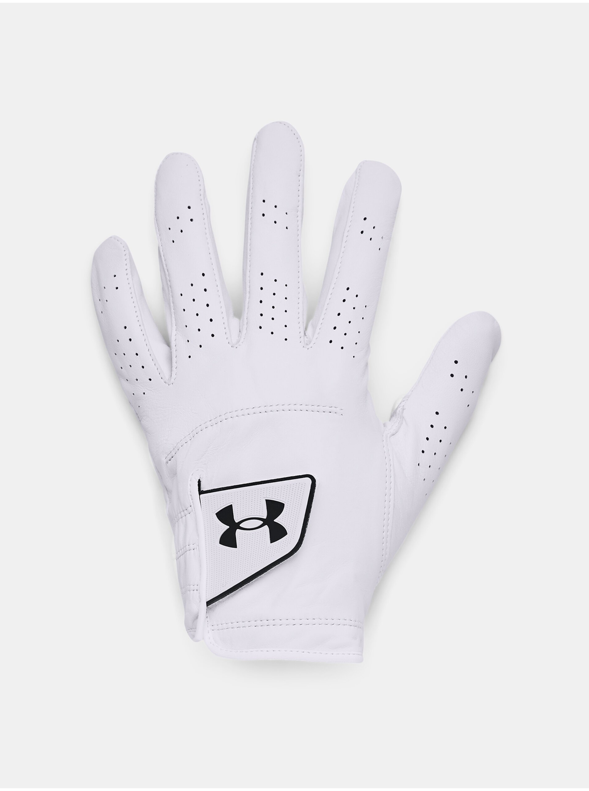E-shop Biele pánske športové rukavice Under Armour Spieth Tour Golf