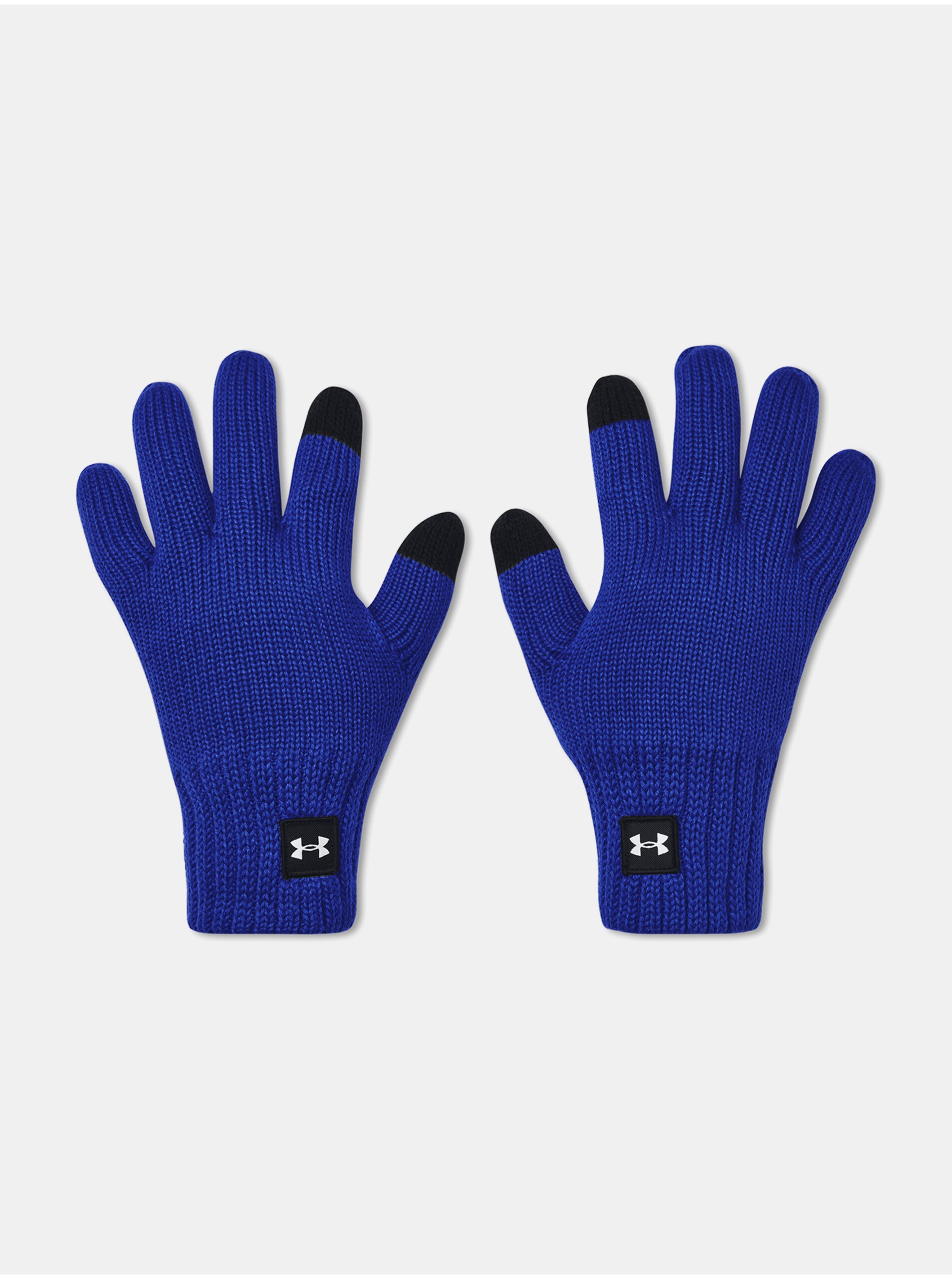 Levně Modré sportovní rukavice Under Armour UA Halftime Wool