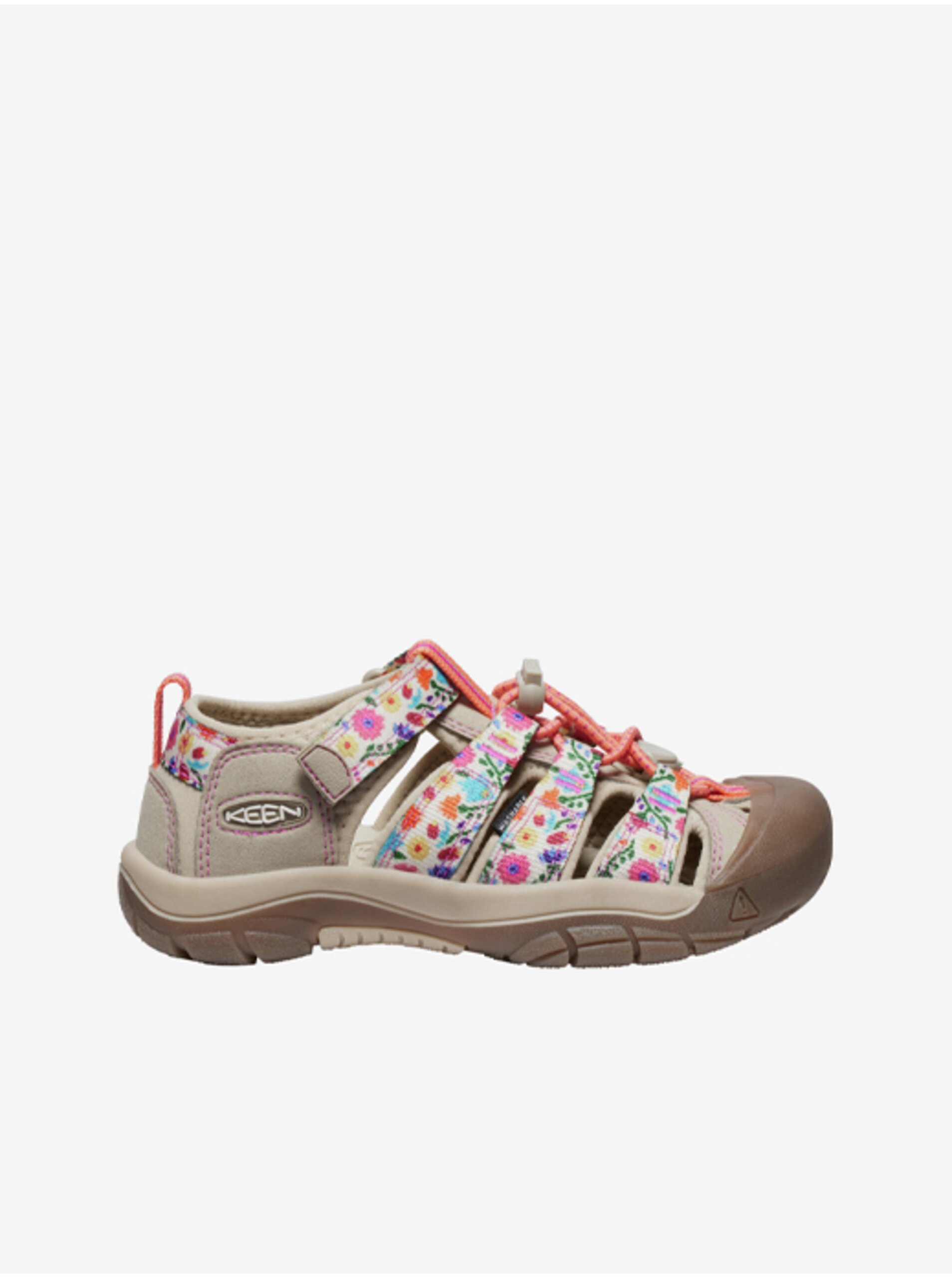 Lacno Béžové dievčenské outdoorové sandále Keen