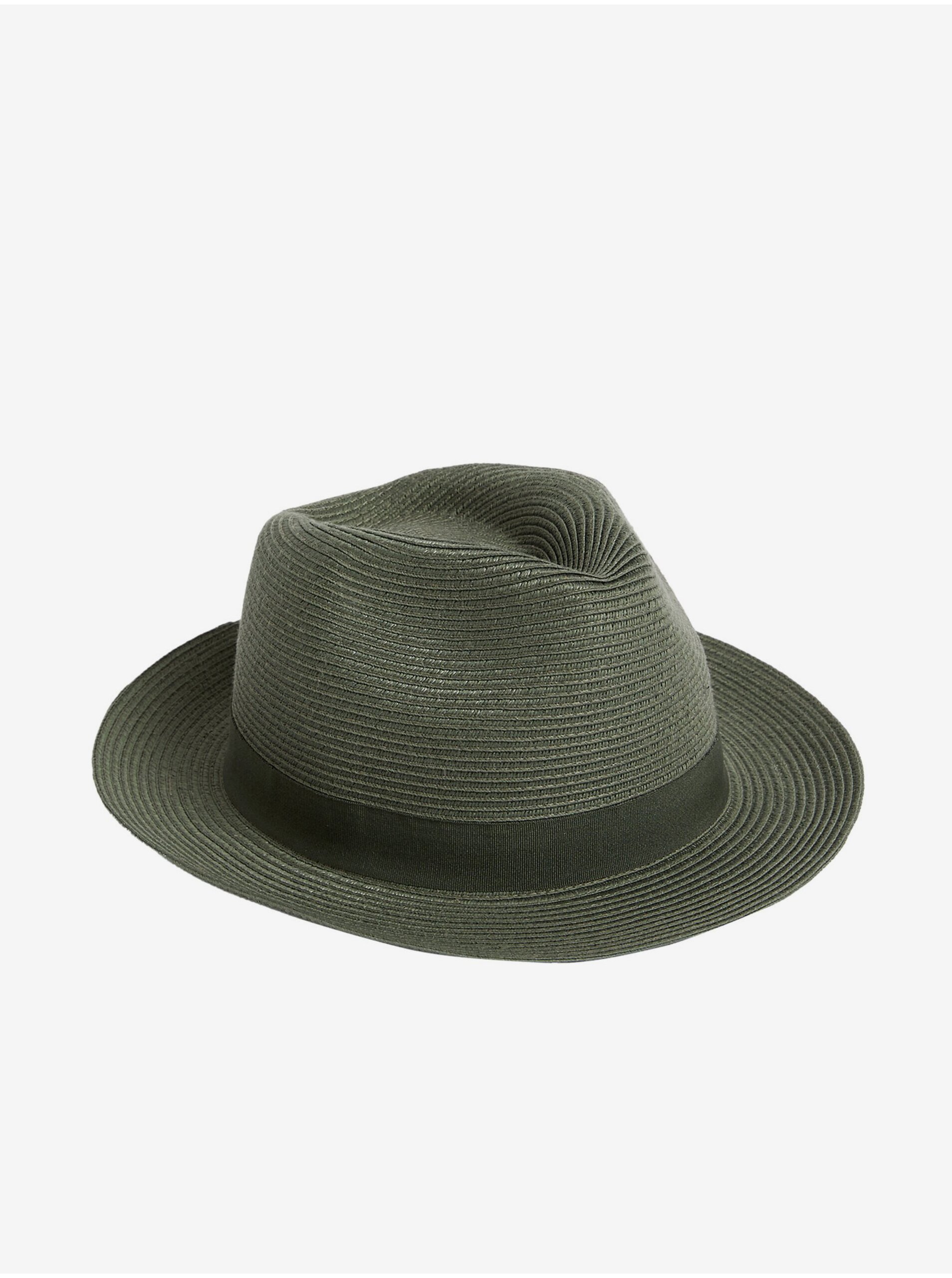 Lacno Zelená pánsky klobúk Marks & Spencer