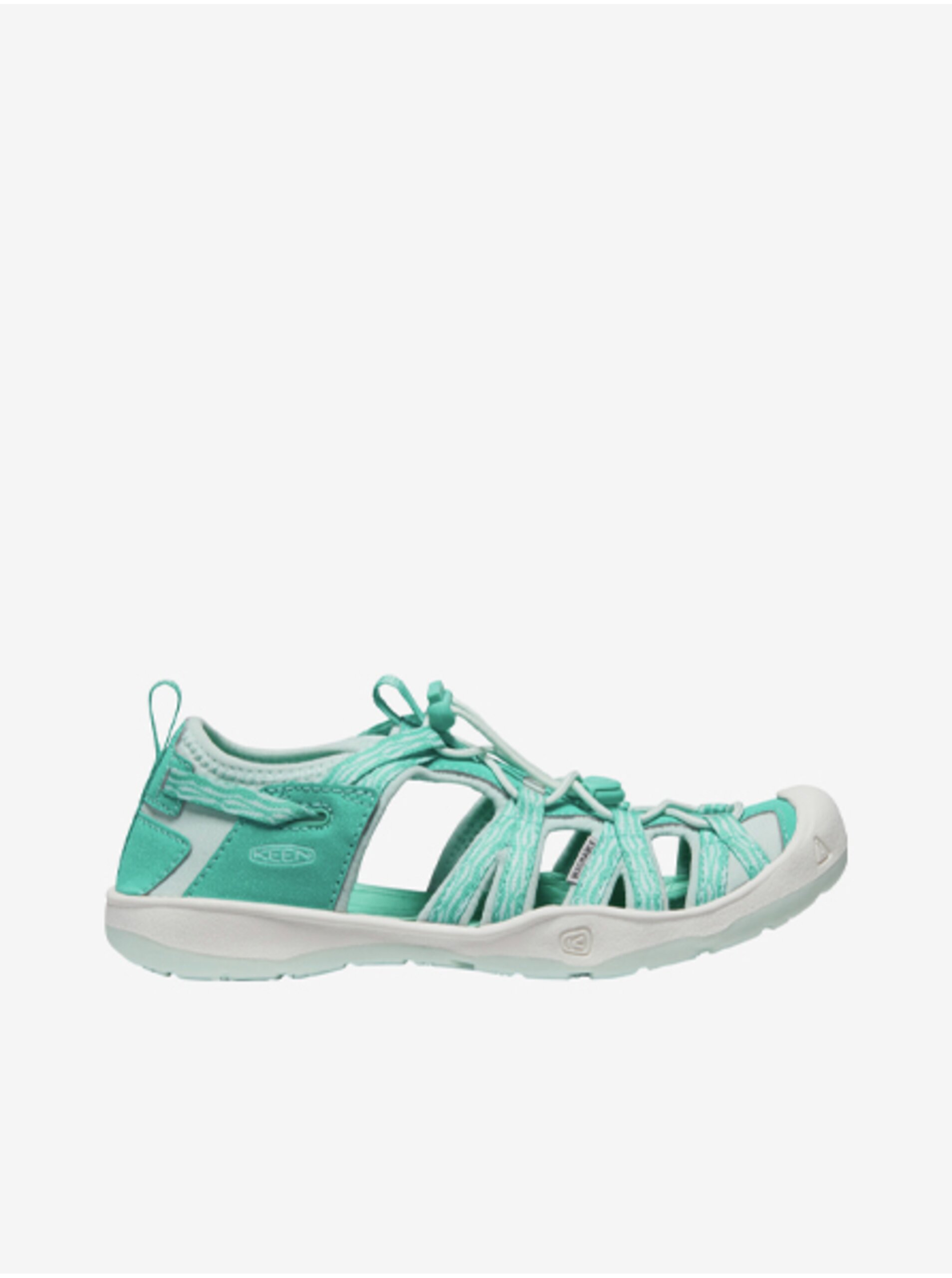 E-shop Tyrkysové dievčenské outdoorové sandále Keen Moxie Sandal