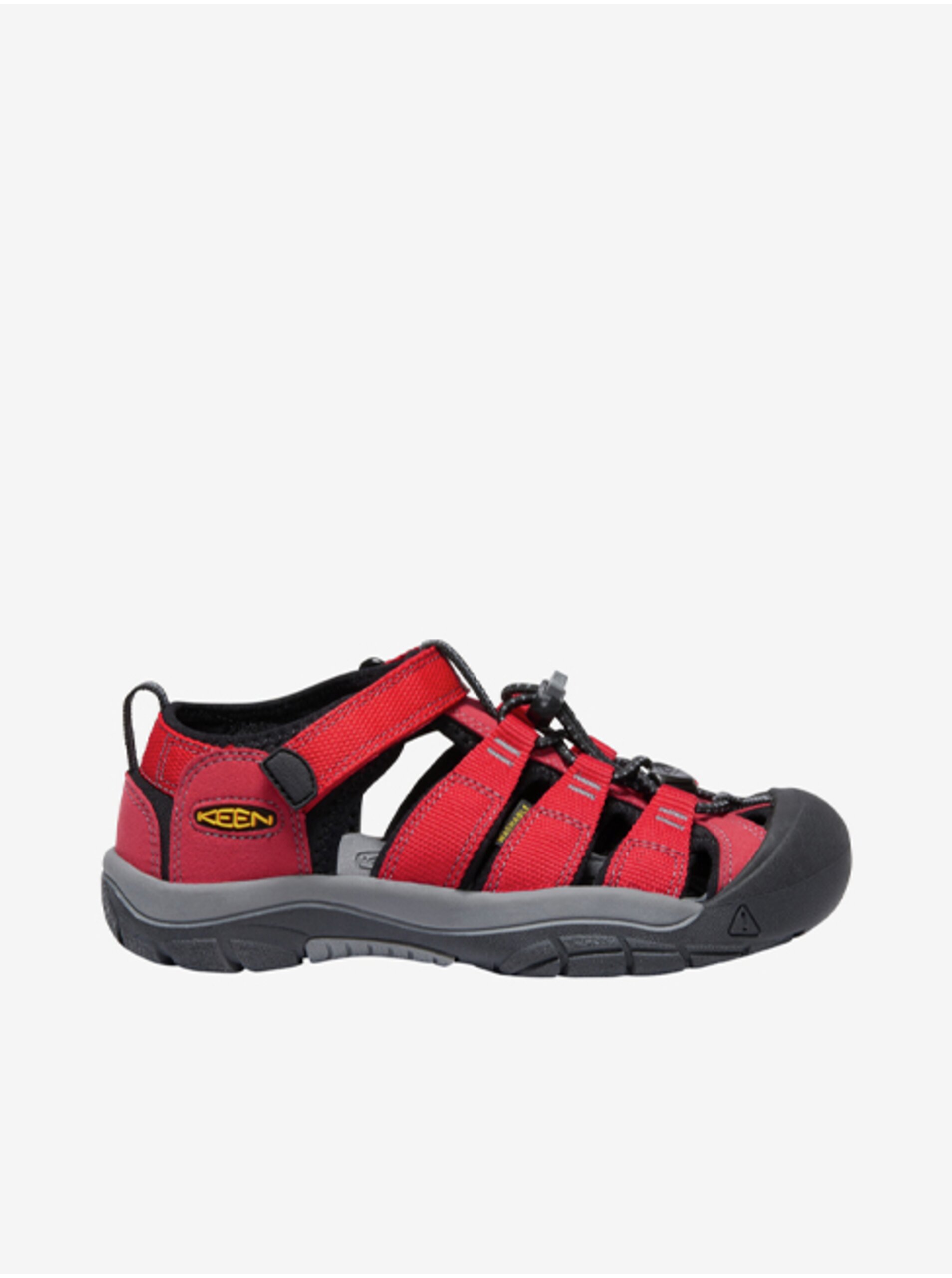 E-shop Červené detské outdoorové sandále Keen Newport H2