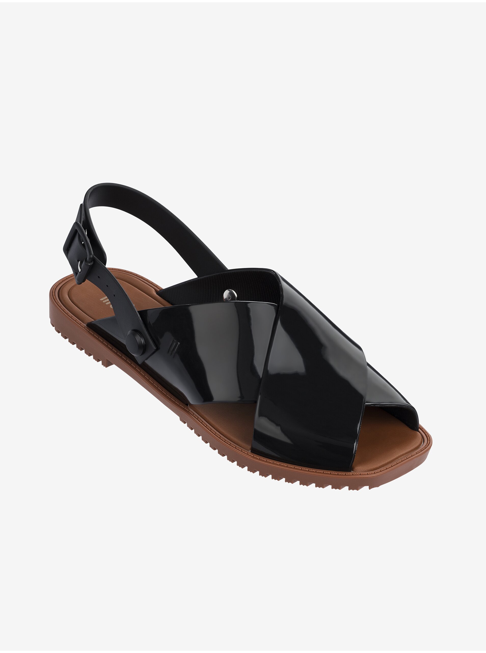 Lacno Čierne dámske sandálky Melissa Sauce Sandal