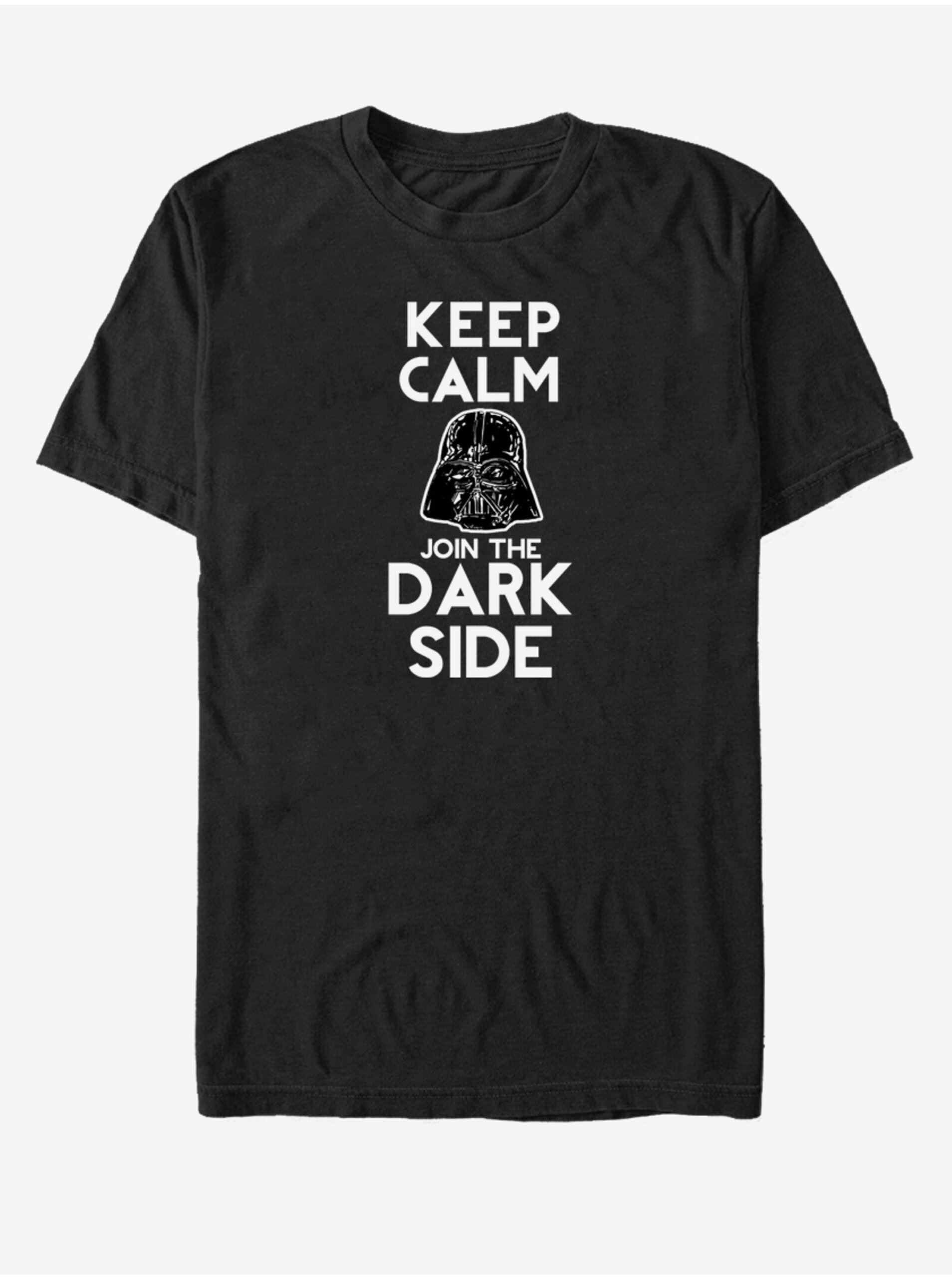 Lacno Černé unisex tričko Star Wars Join Dark
