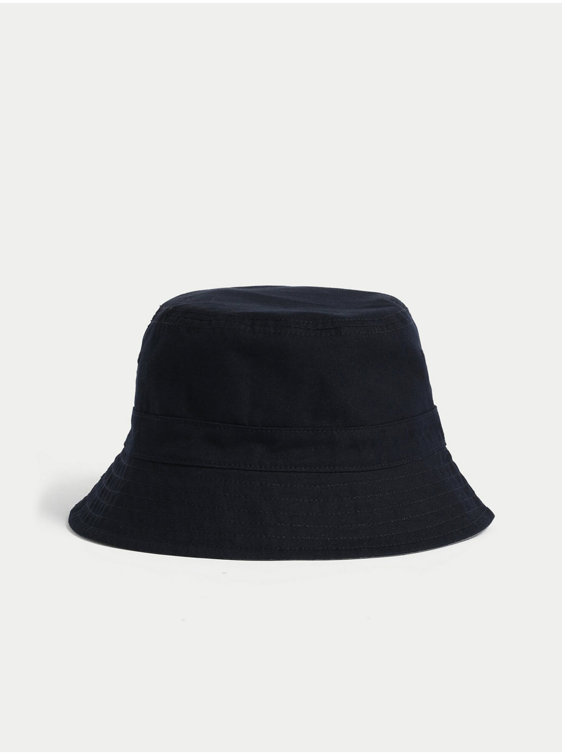 Levně Šedo-modrý oboustranný klobouk Marks & Spencer