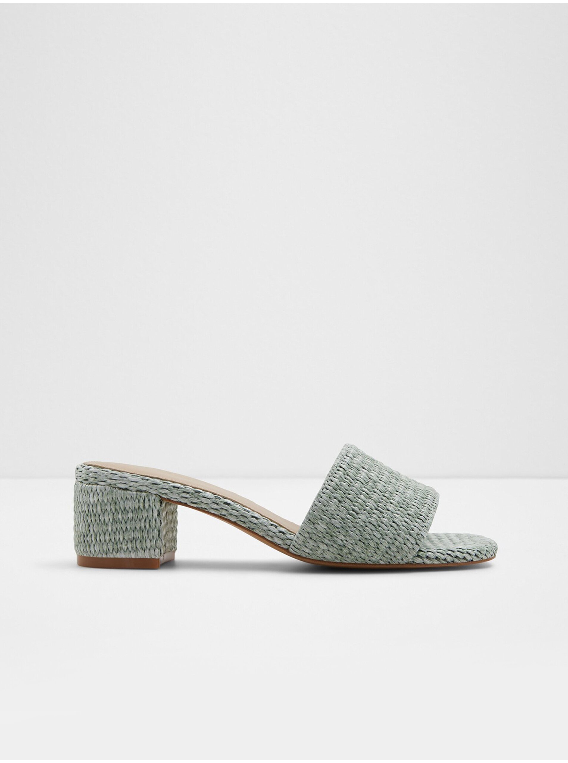 E-shop Svetlo zelené dámske sandále Aldo Claudina