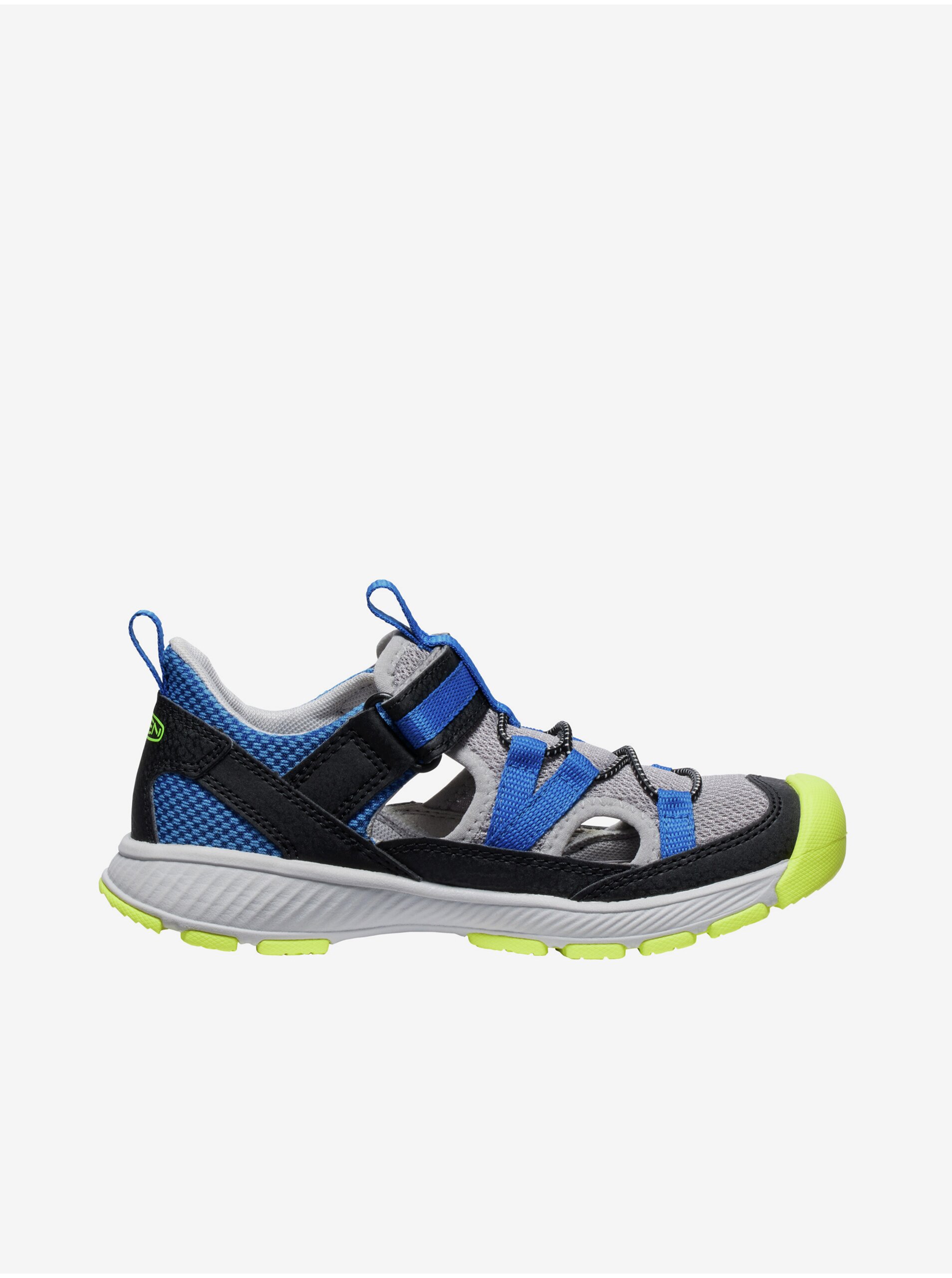 E-shop Modré detské outdoorové sandále Keen Motozoa