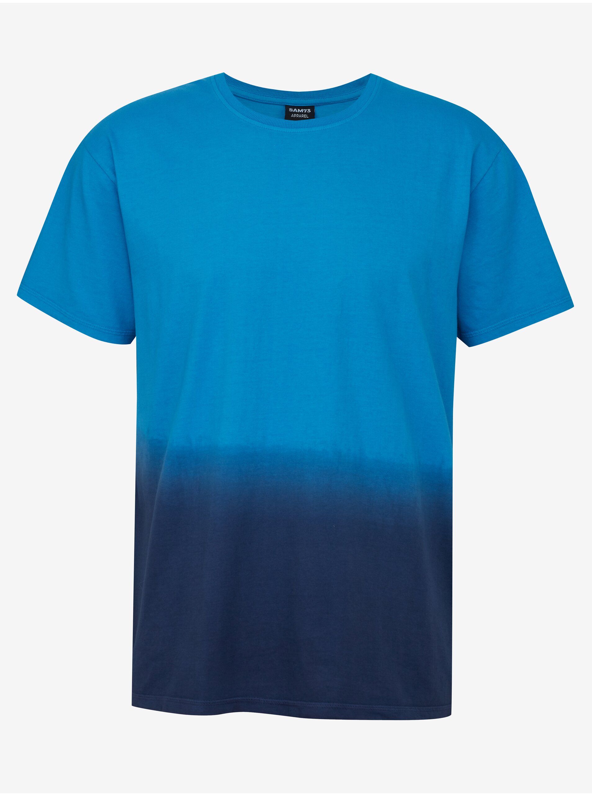 Lacno Modré pánske tričko SAM 73 Vito