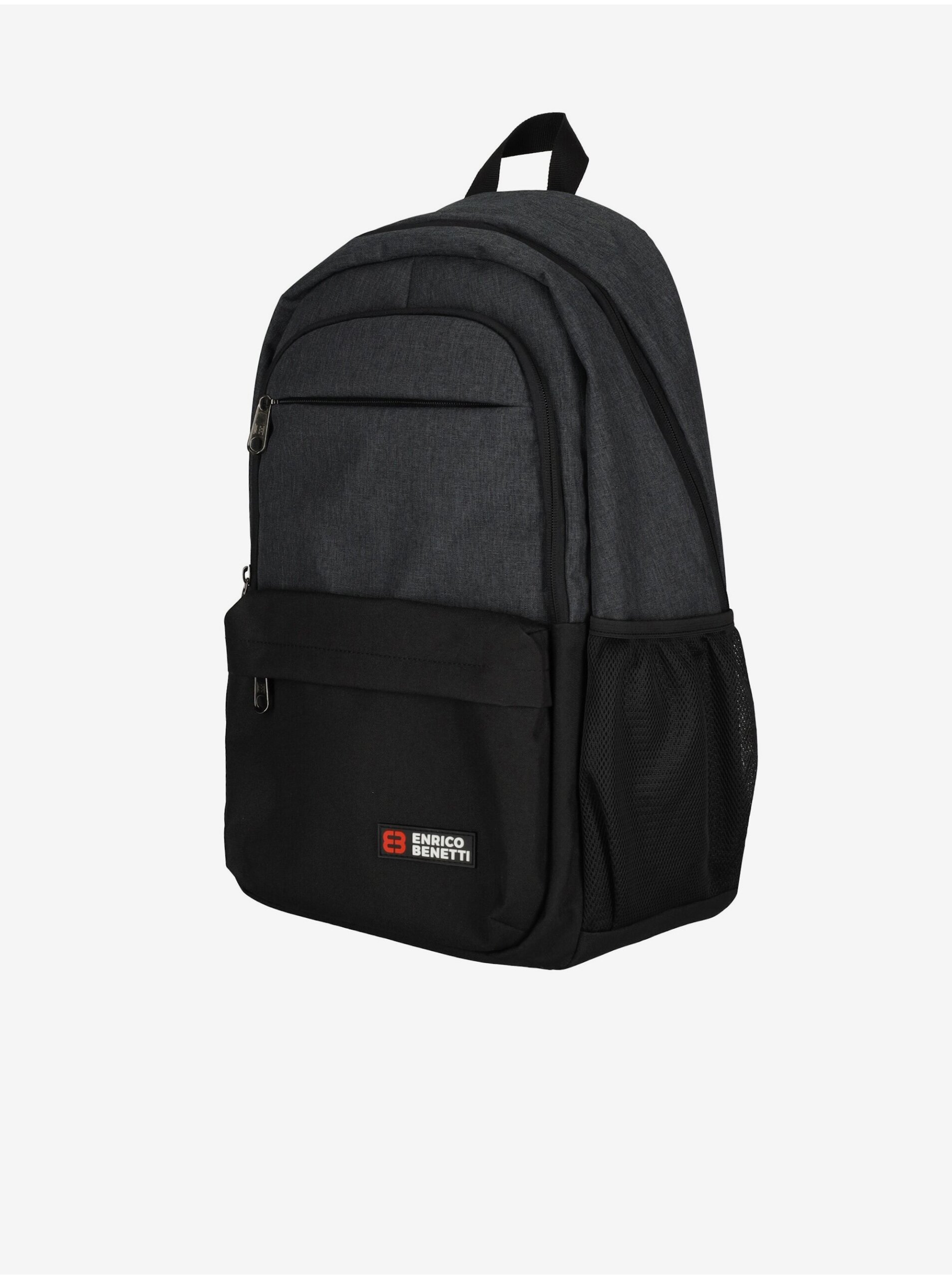 Lacno Batoh Enrico Benetti Hamburg Notebook Backpack 23 l Grey