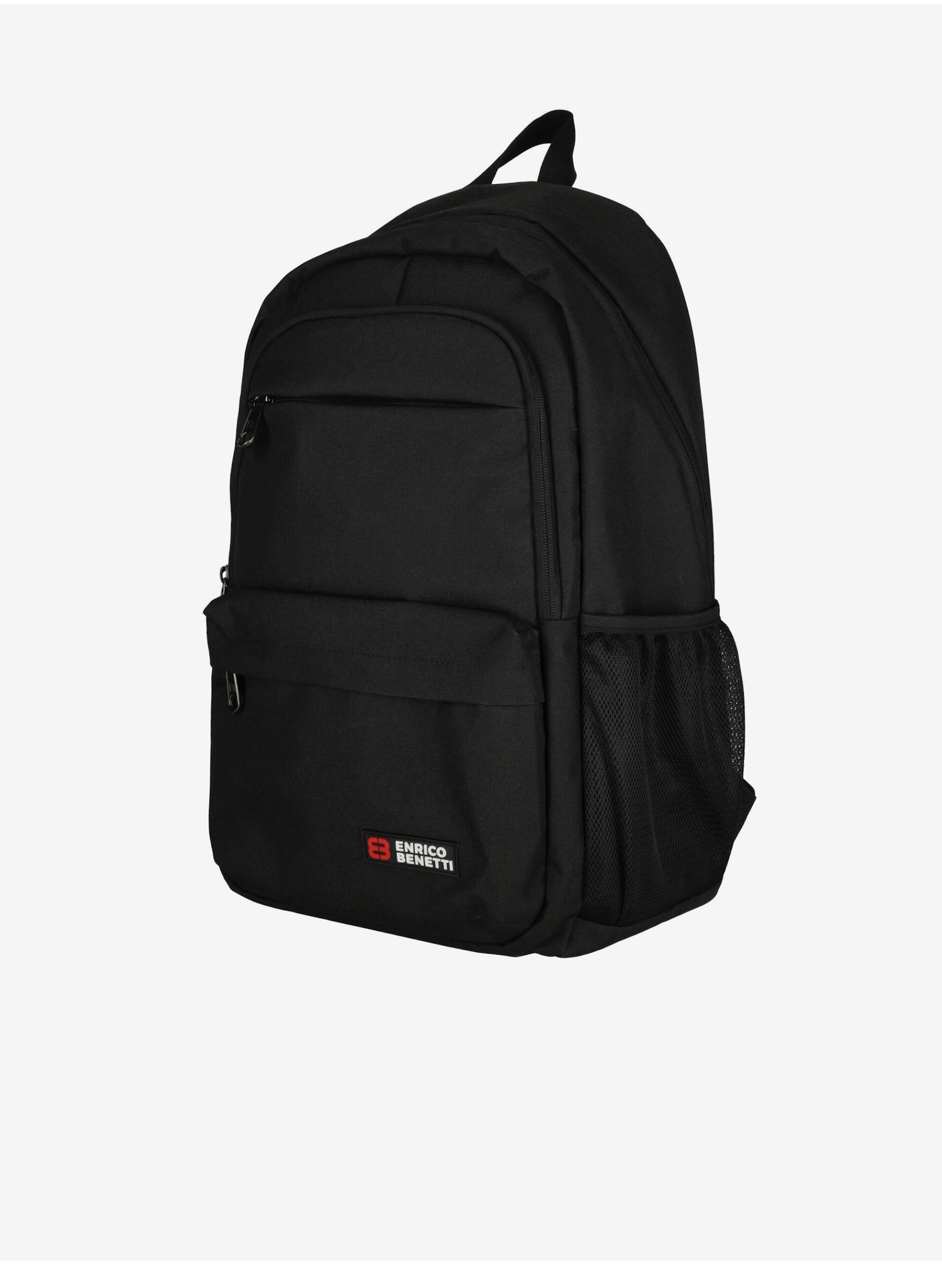 Lacno Batoh Enrico Benetti Hamburg Notebook Backpack 23 l Black