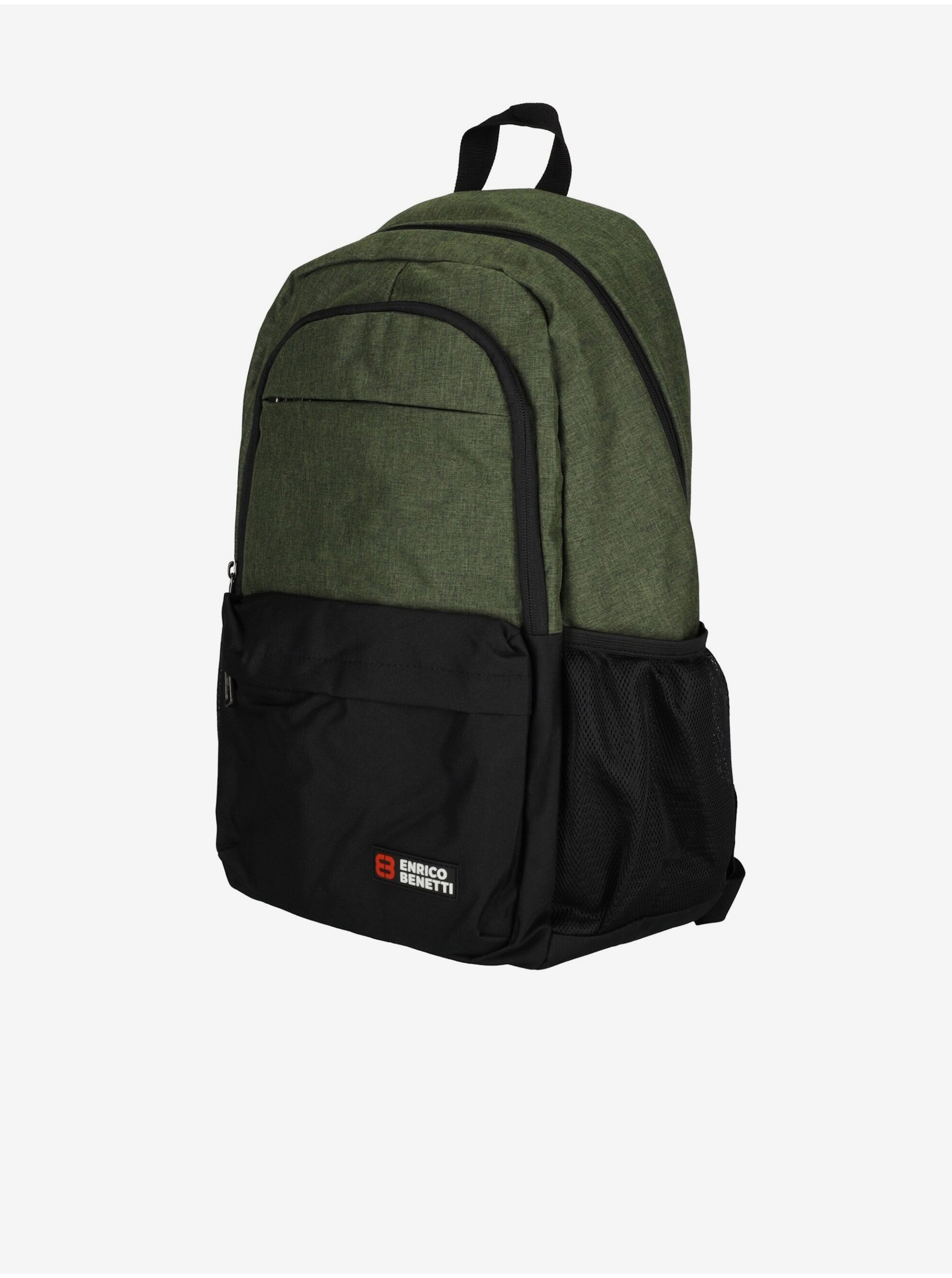 Batoh Enrico Benetti Hamburg Notebook Backpack 23 l Olive