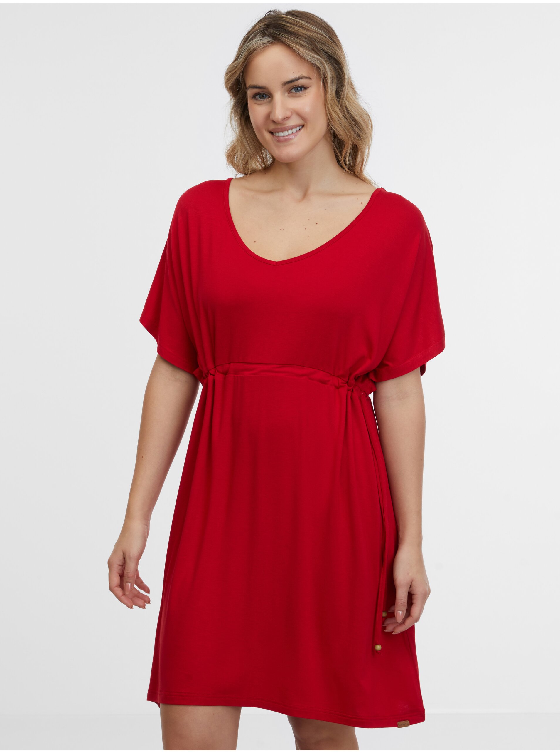 Červené dámské šaty SAM 73 Leandra