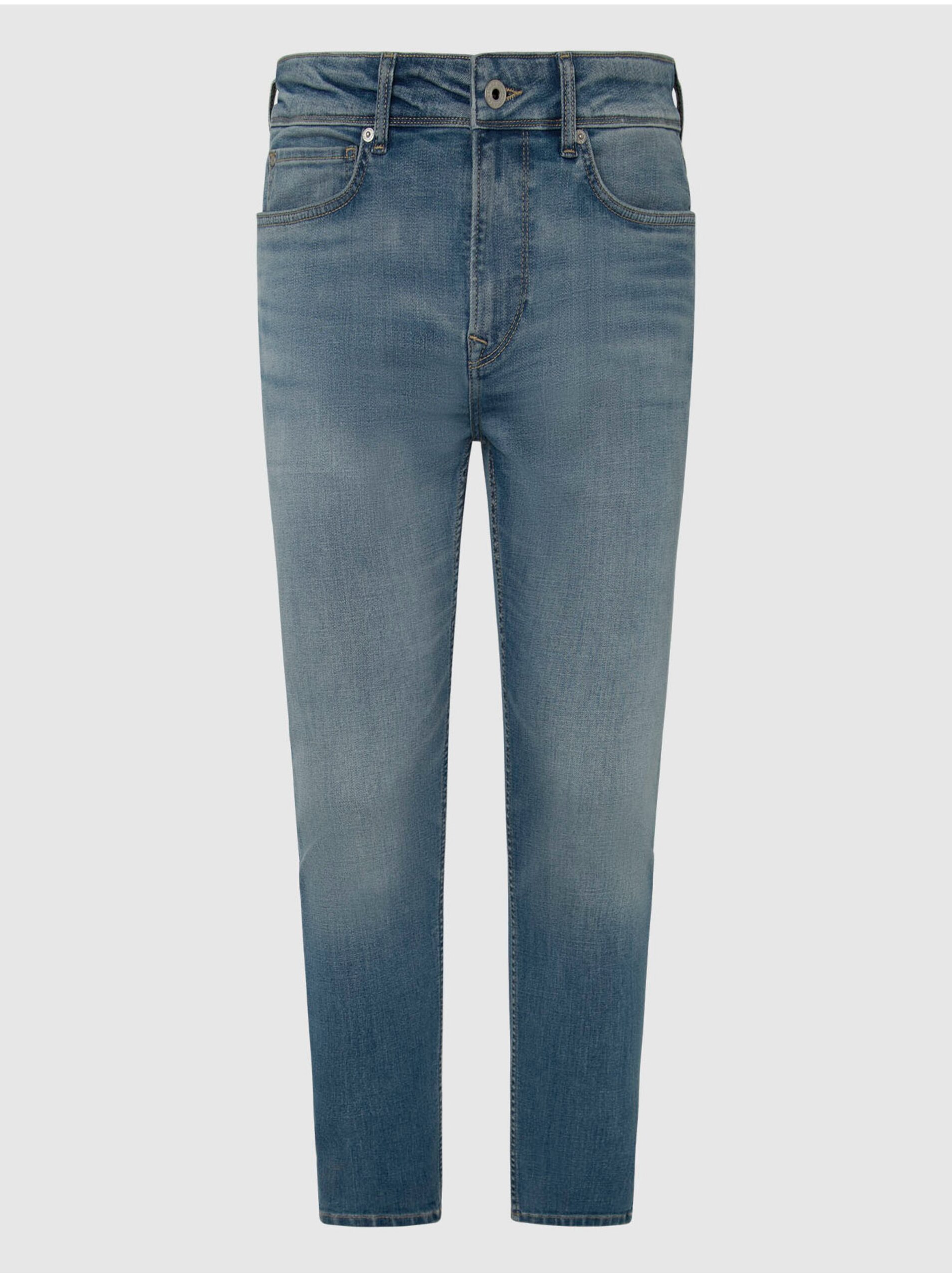 Levně Modré pánské skinny fit džíny Jeans Pepe Jeans