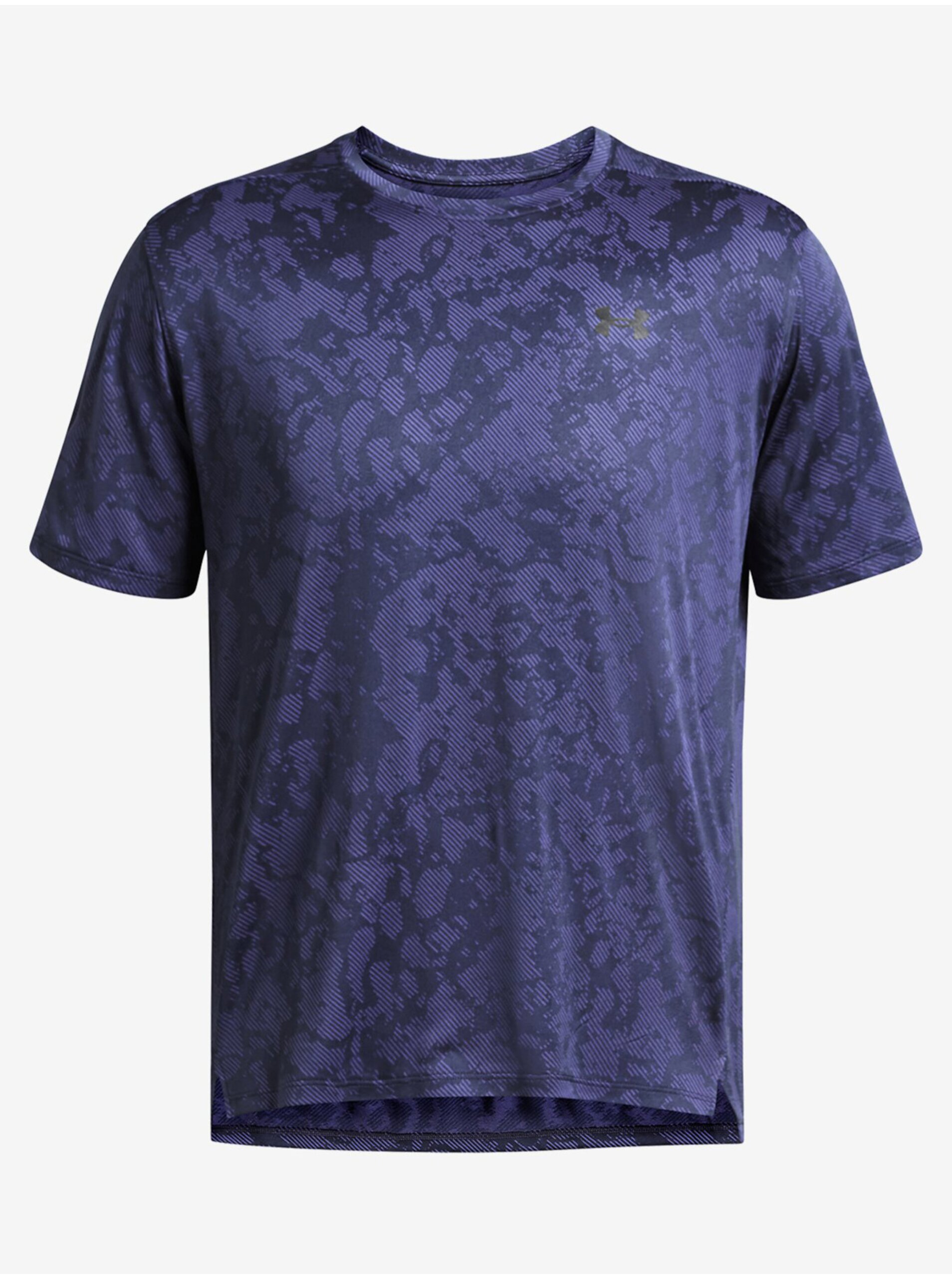 Fialové pánské tričko Under Armour UA Tech Vent Geode SS