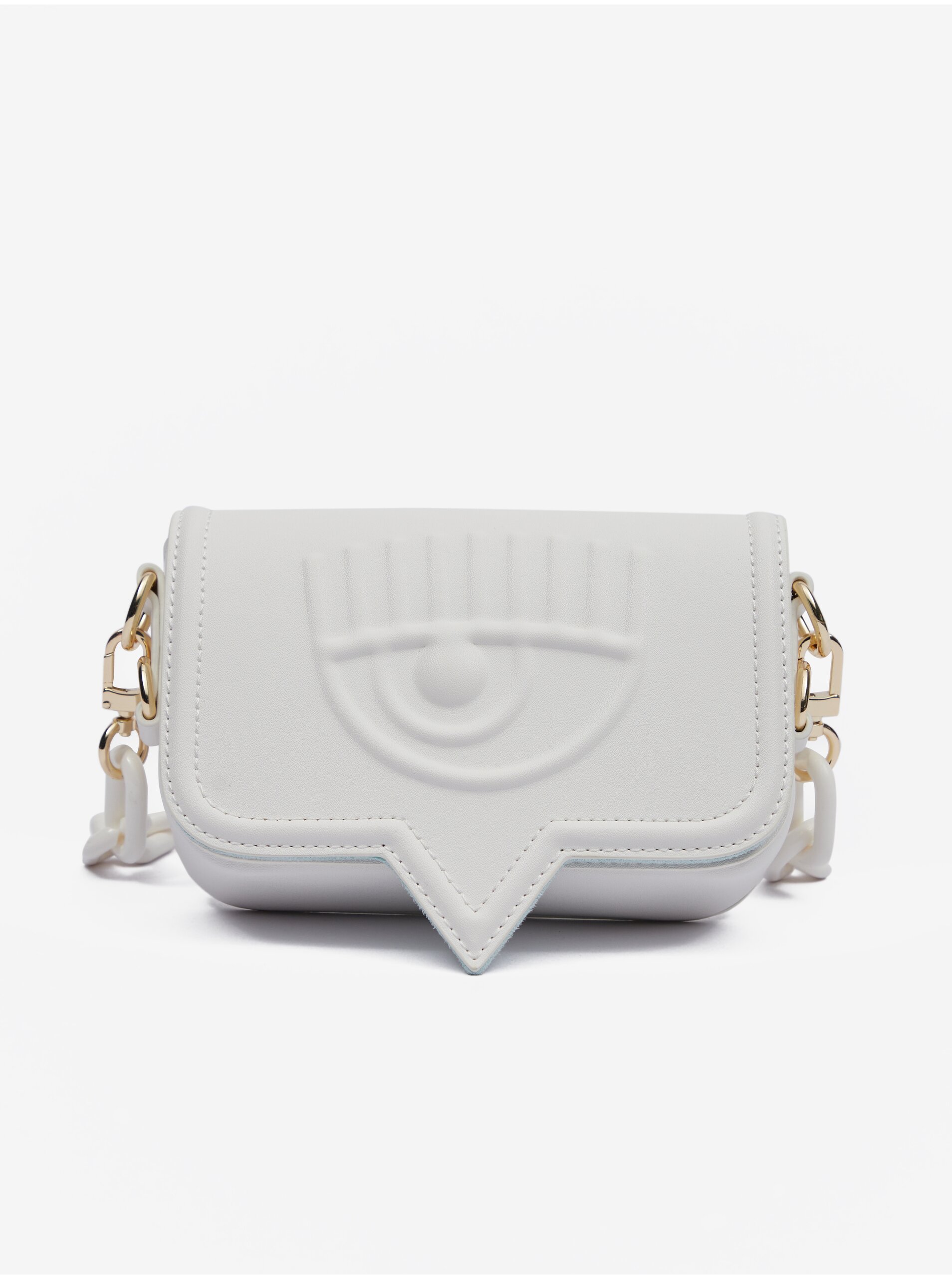 Bílá dámská kabelka CHIARA FERRAGNI Eyelike Bags