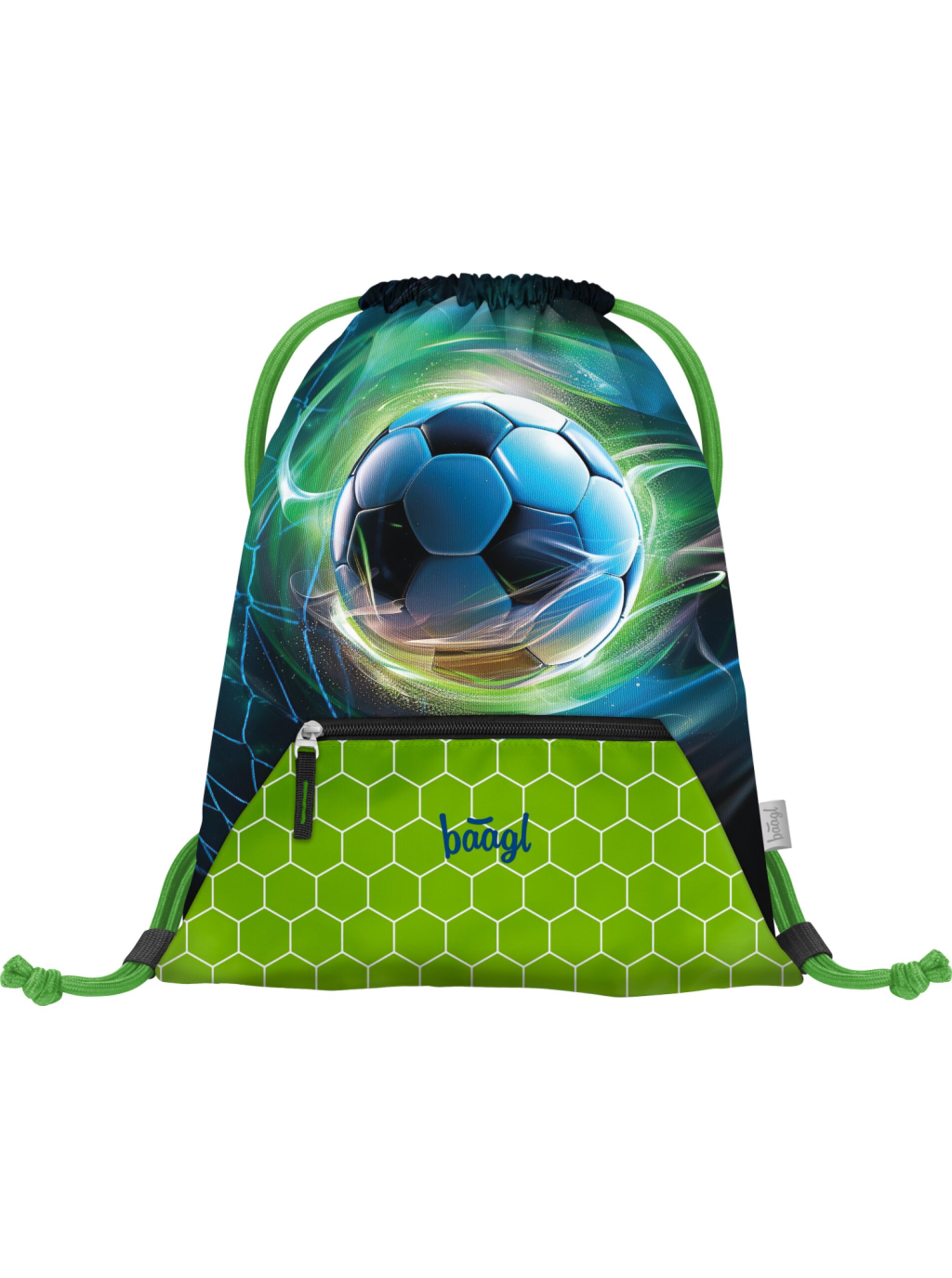 Modrý Sáček s kapsou Fotbal Míč Baagl