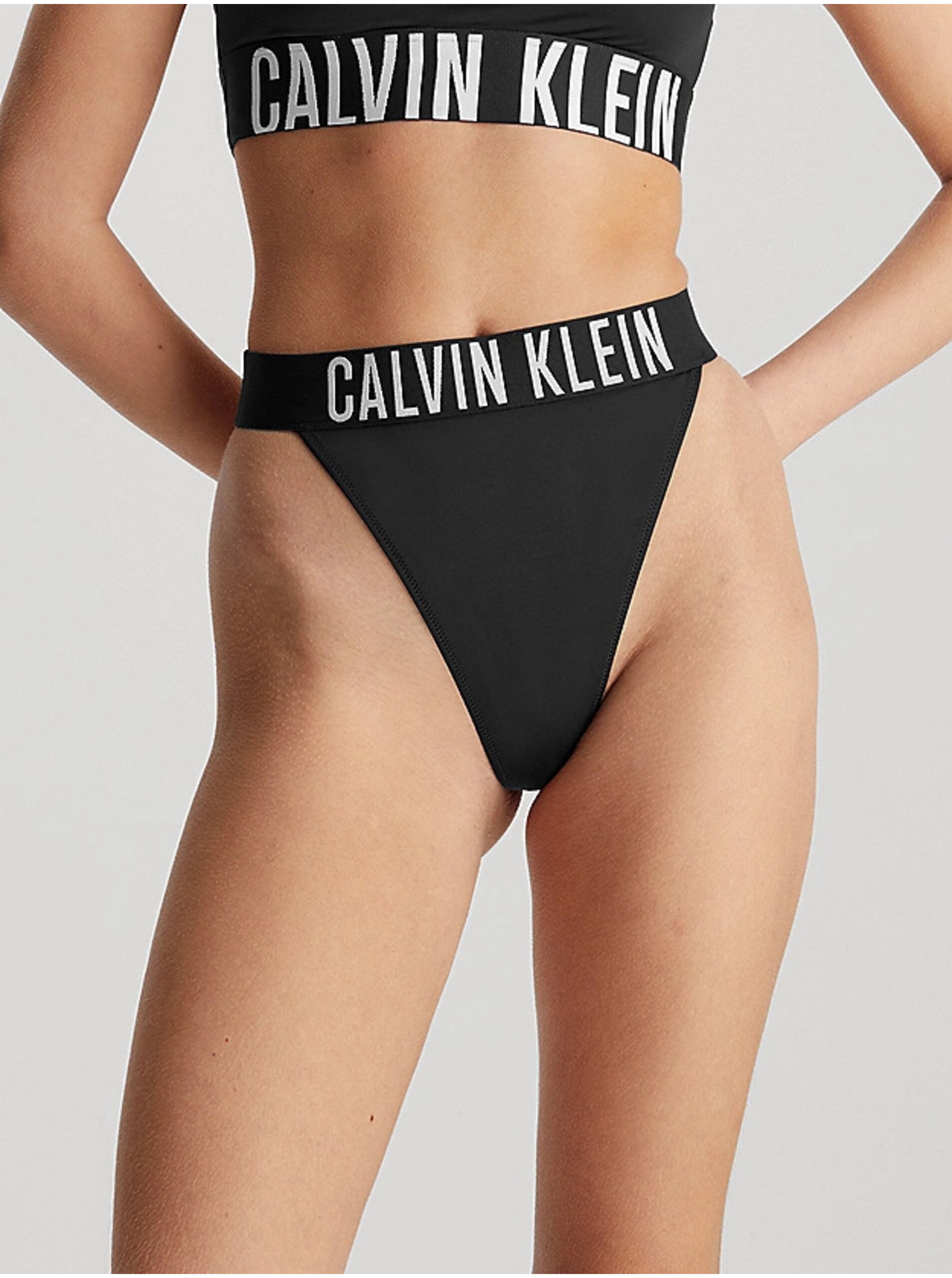 Černý spodní díl plavek Calvin Klein