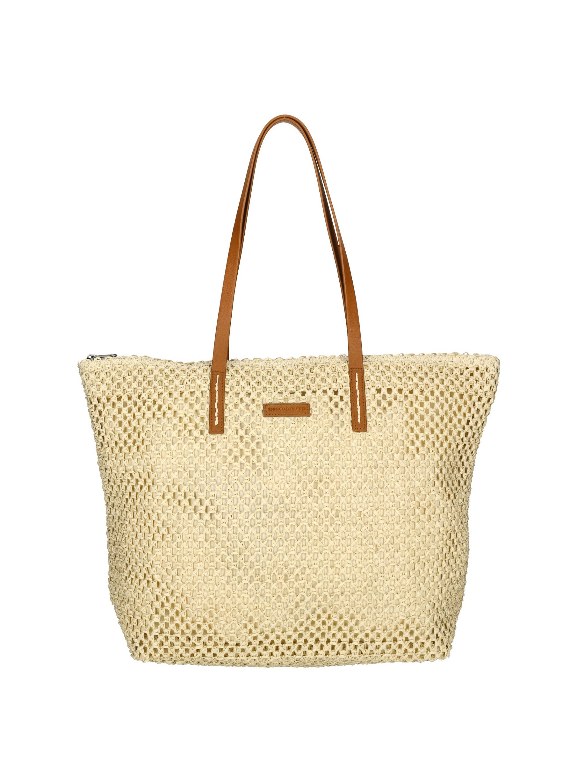 Brašna Enrico Benetti Marbella Raffia 61000 Sand