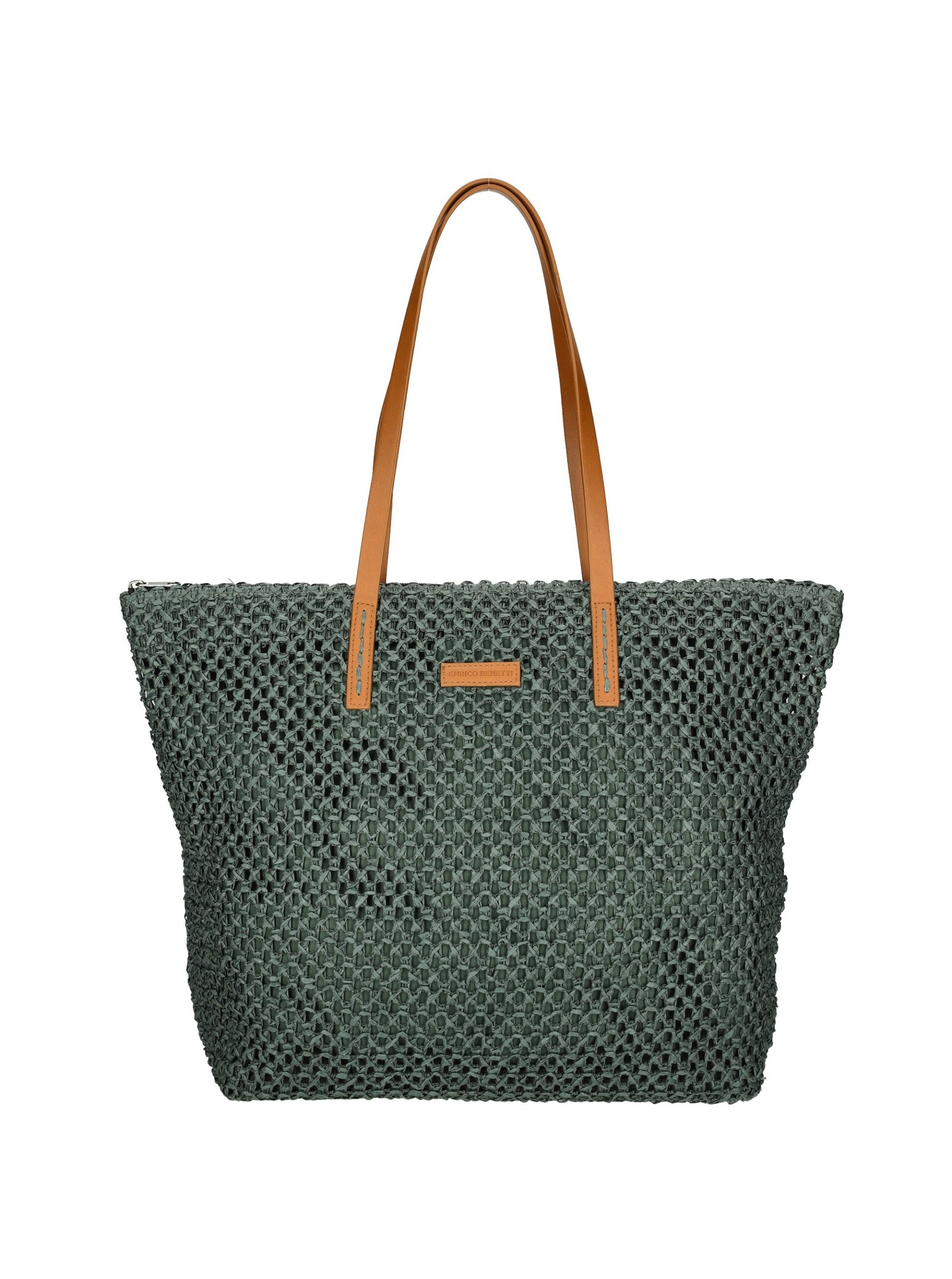 Brašna Enrico Benetti Marbella Raffia 61000 Green