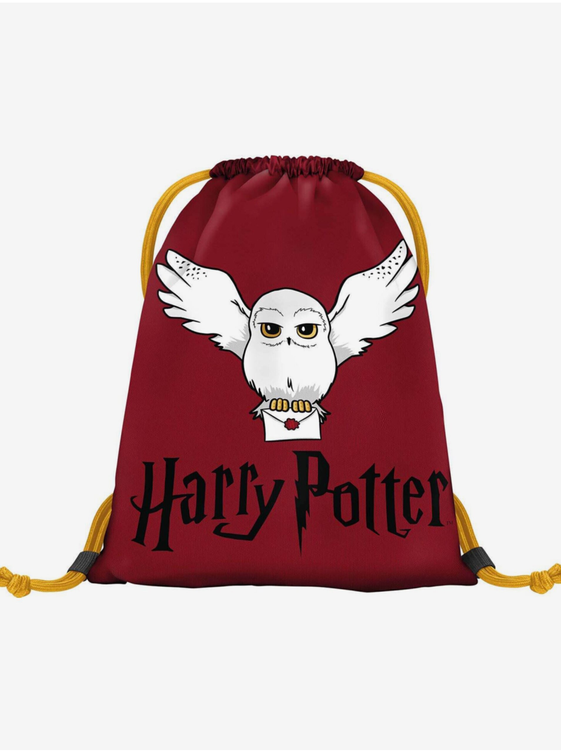 Levně Červený předškolní vak Baagl Harry Potter Hedvika