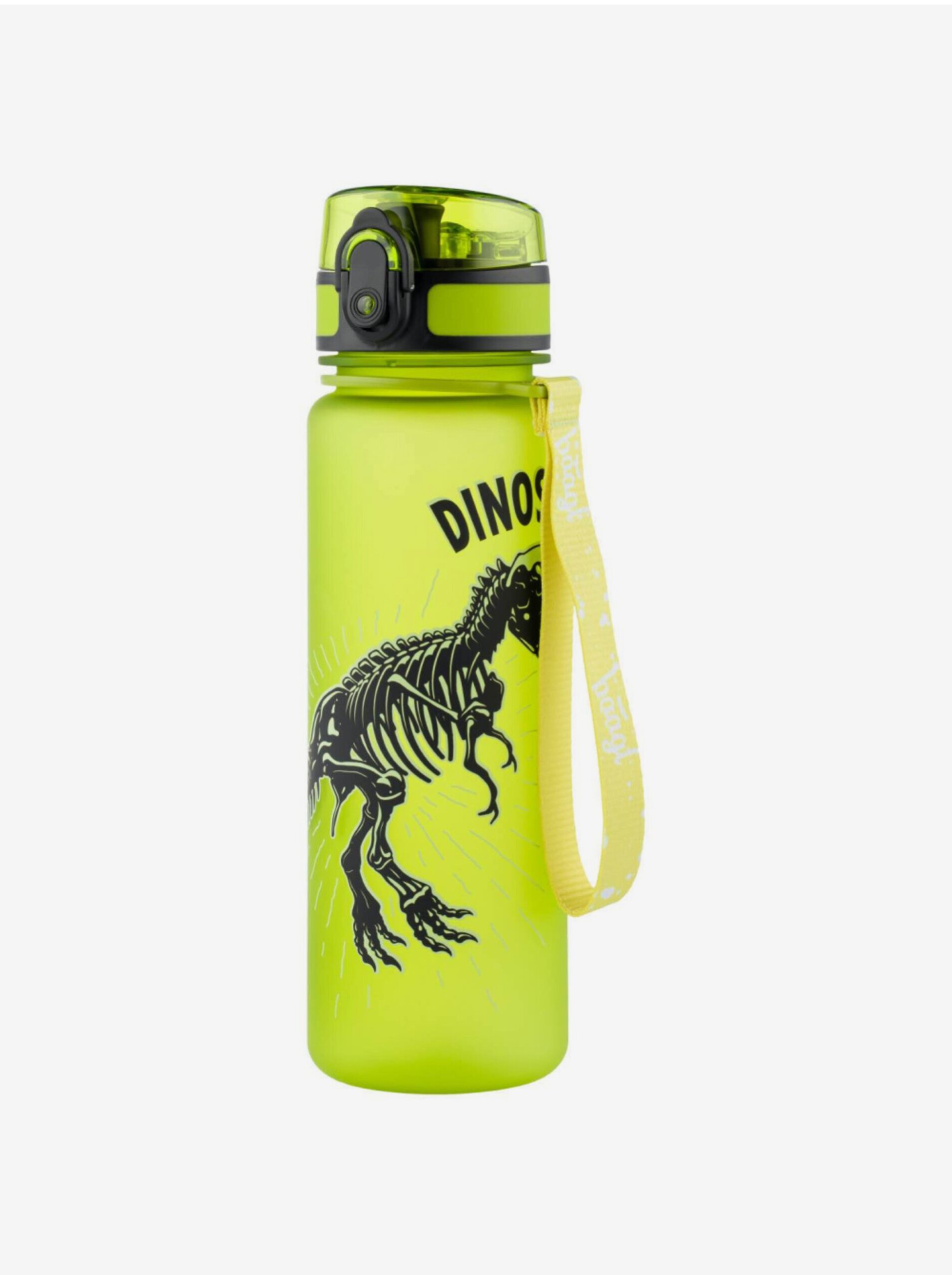 Levně Zelená tritanová láhev na pití dinosaurs, 500 ml Baagl