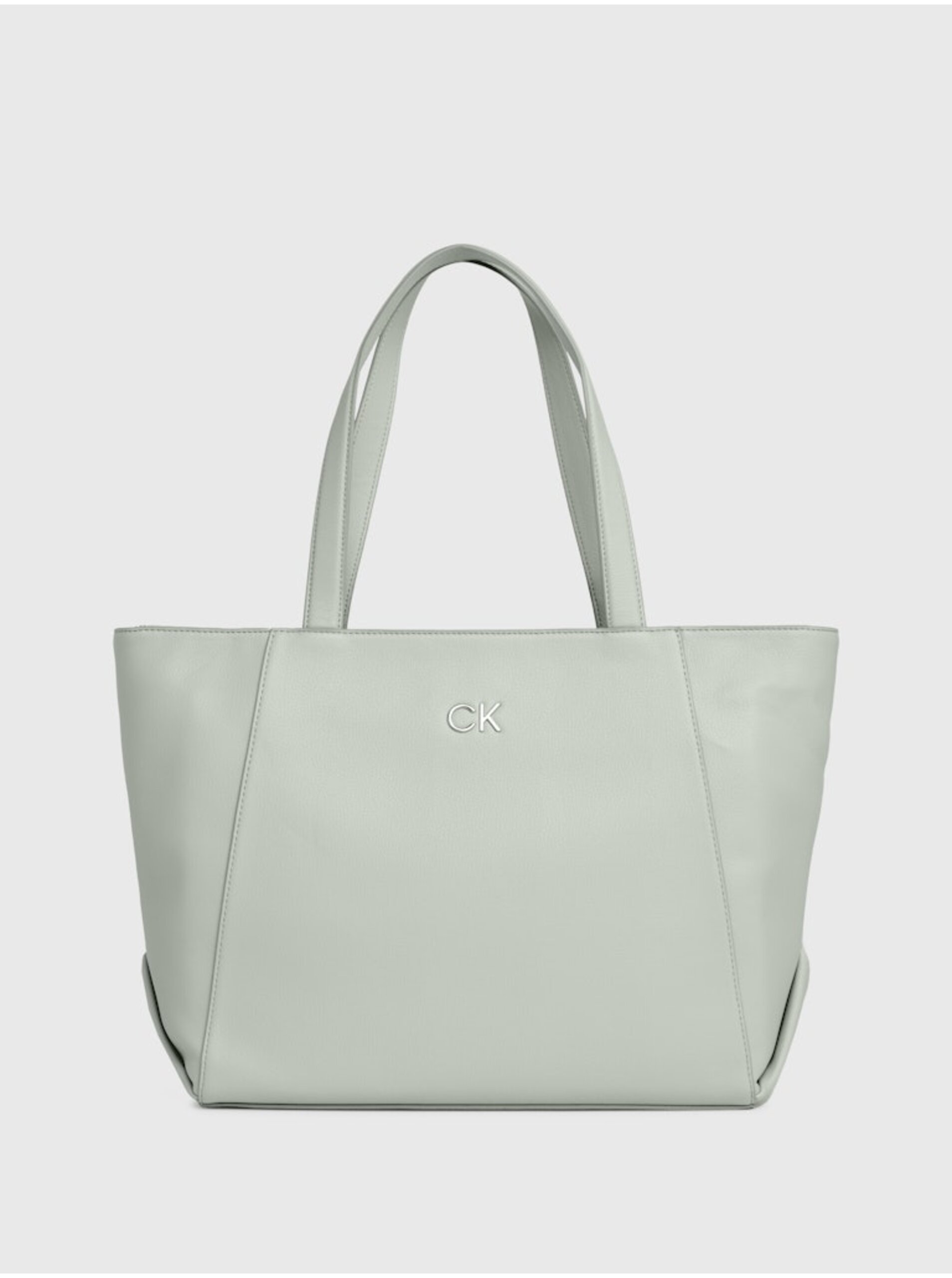 Šedá dámska kabelka Calvin Klein