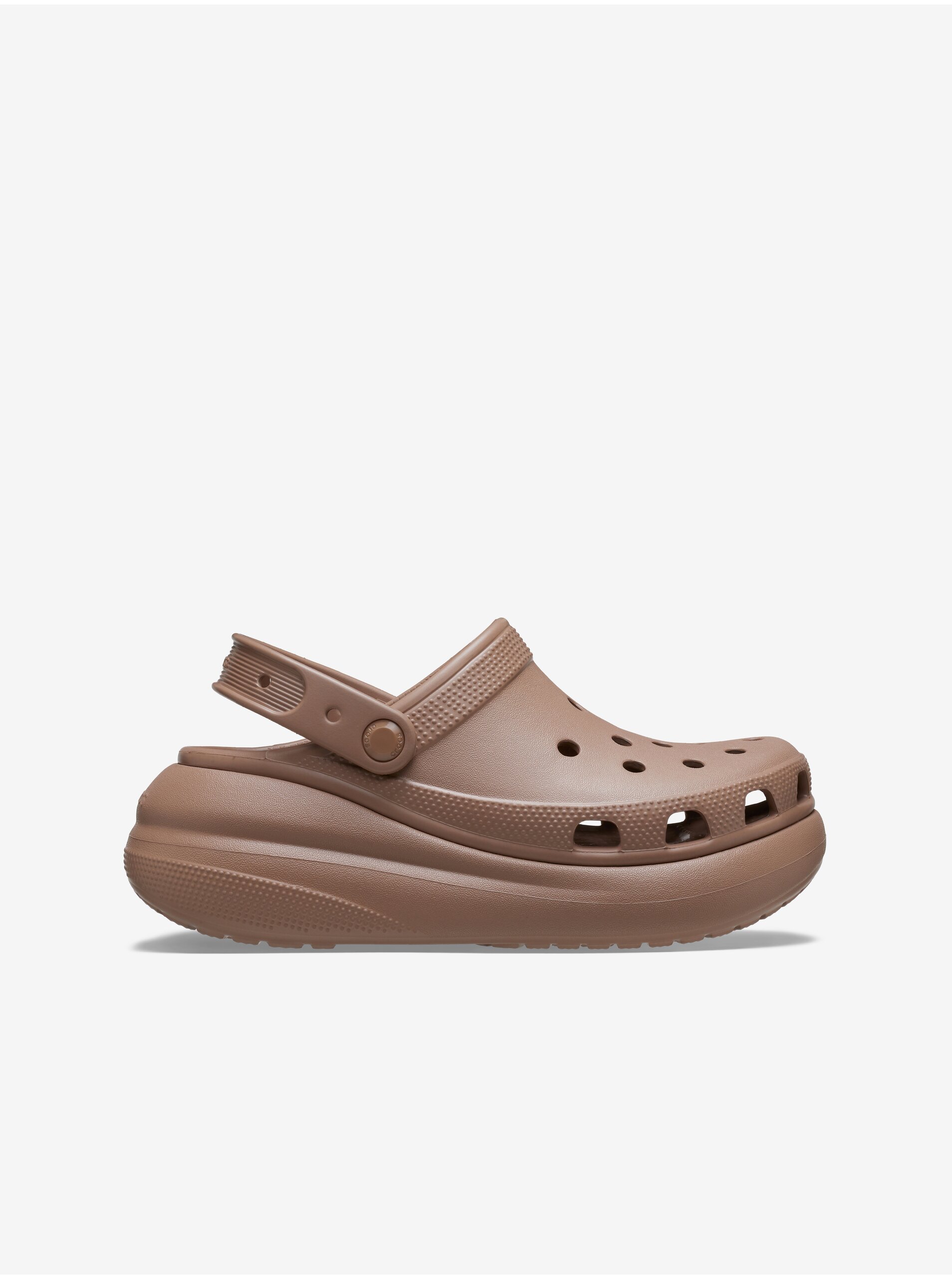 Hnědé dámské pantofle Crocs