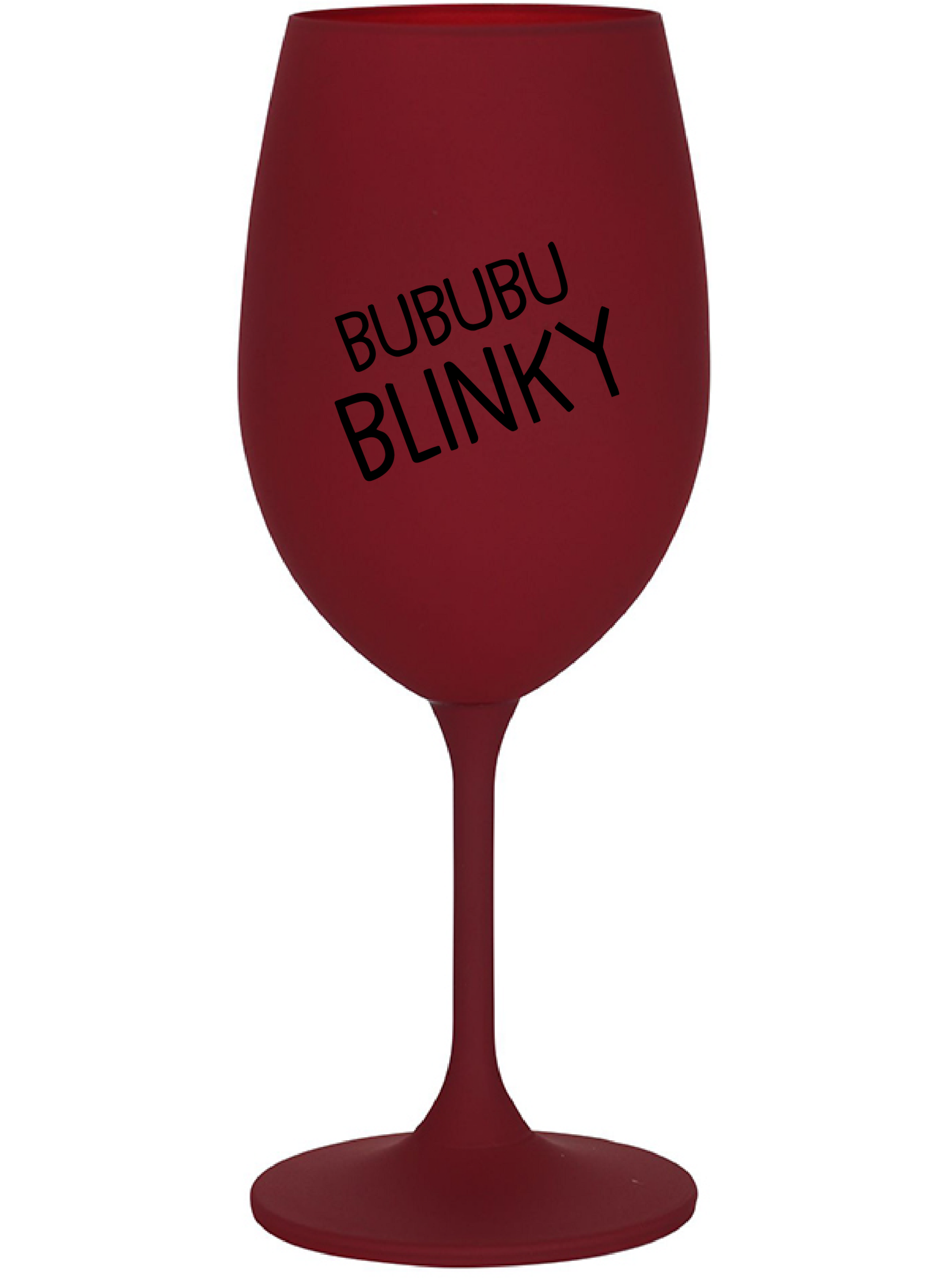 Levně BUBUBUBLINKY - bordo sklenice na víno 350 ml