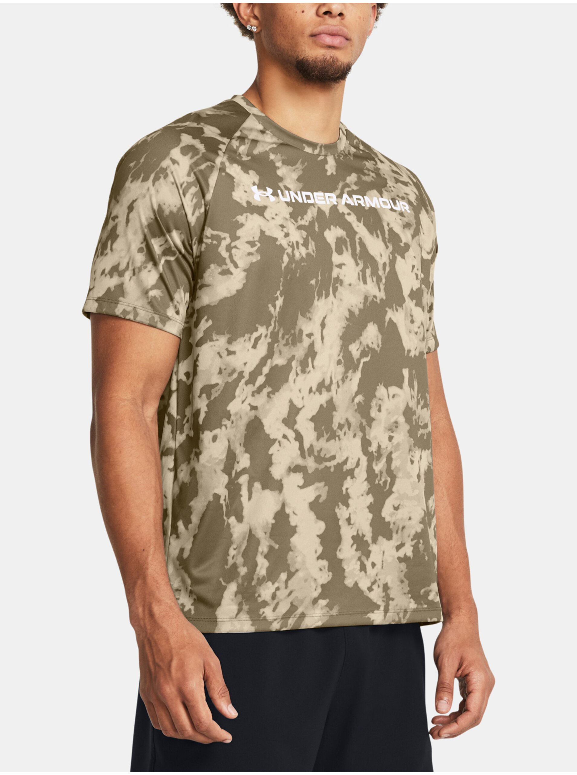 Pánské tričko Under Armour UA TECH ABC CAMO SS