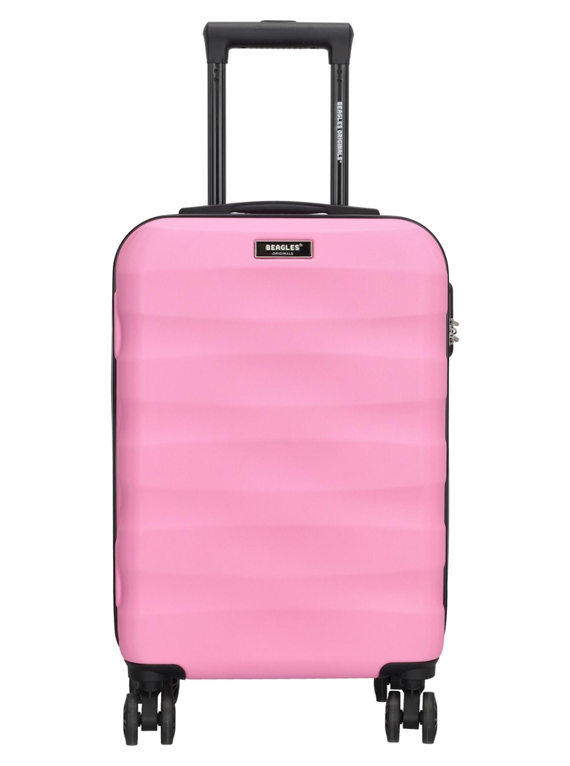 Levně Cestovní kufr Beagles Originals Travel Pink