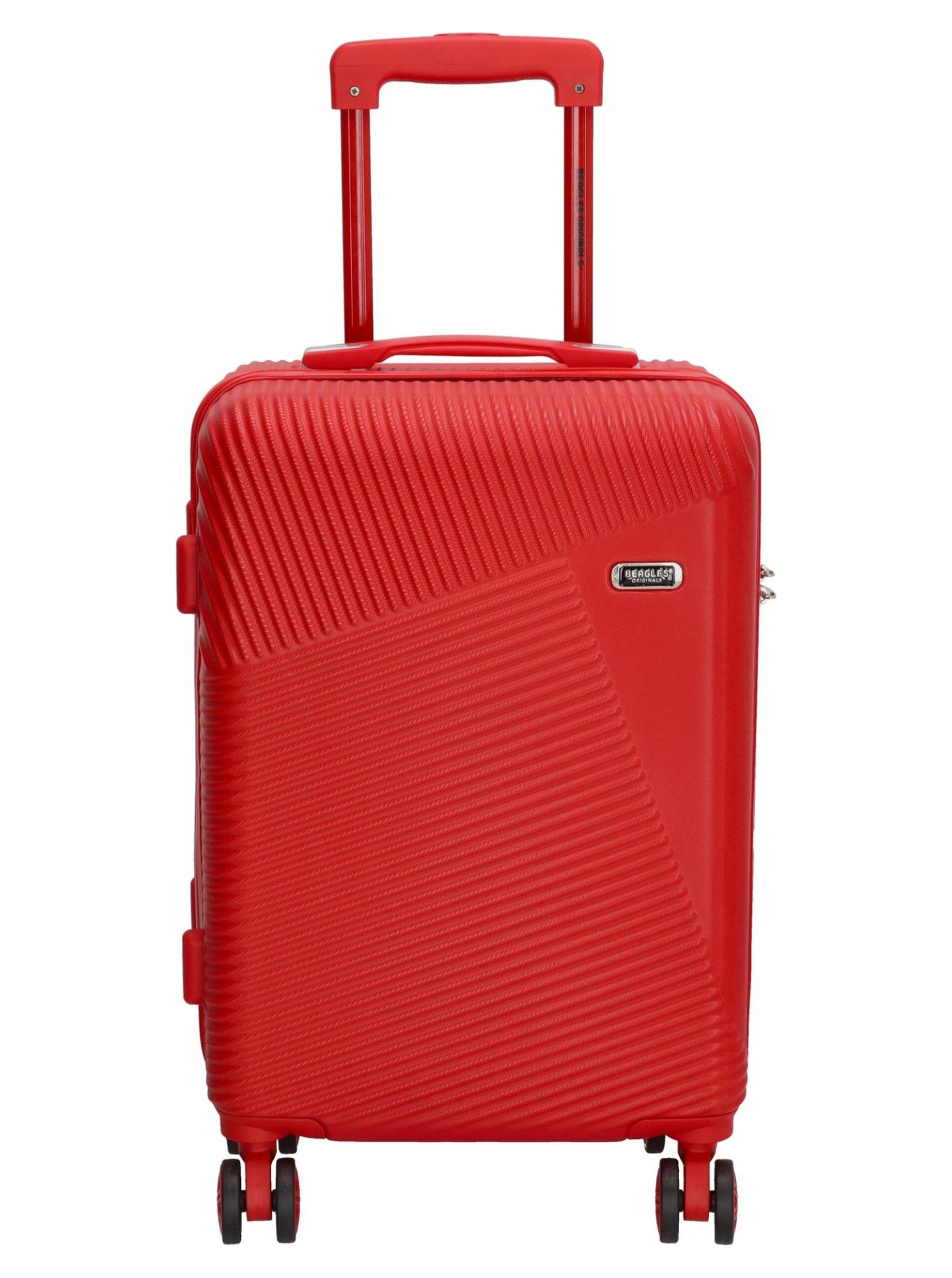 Levně Cestovní kufr Beagles Originals Travel Red