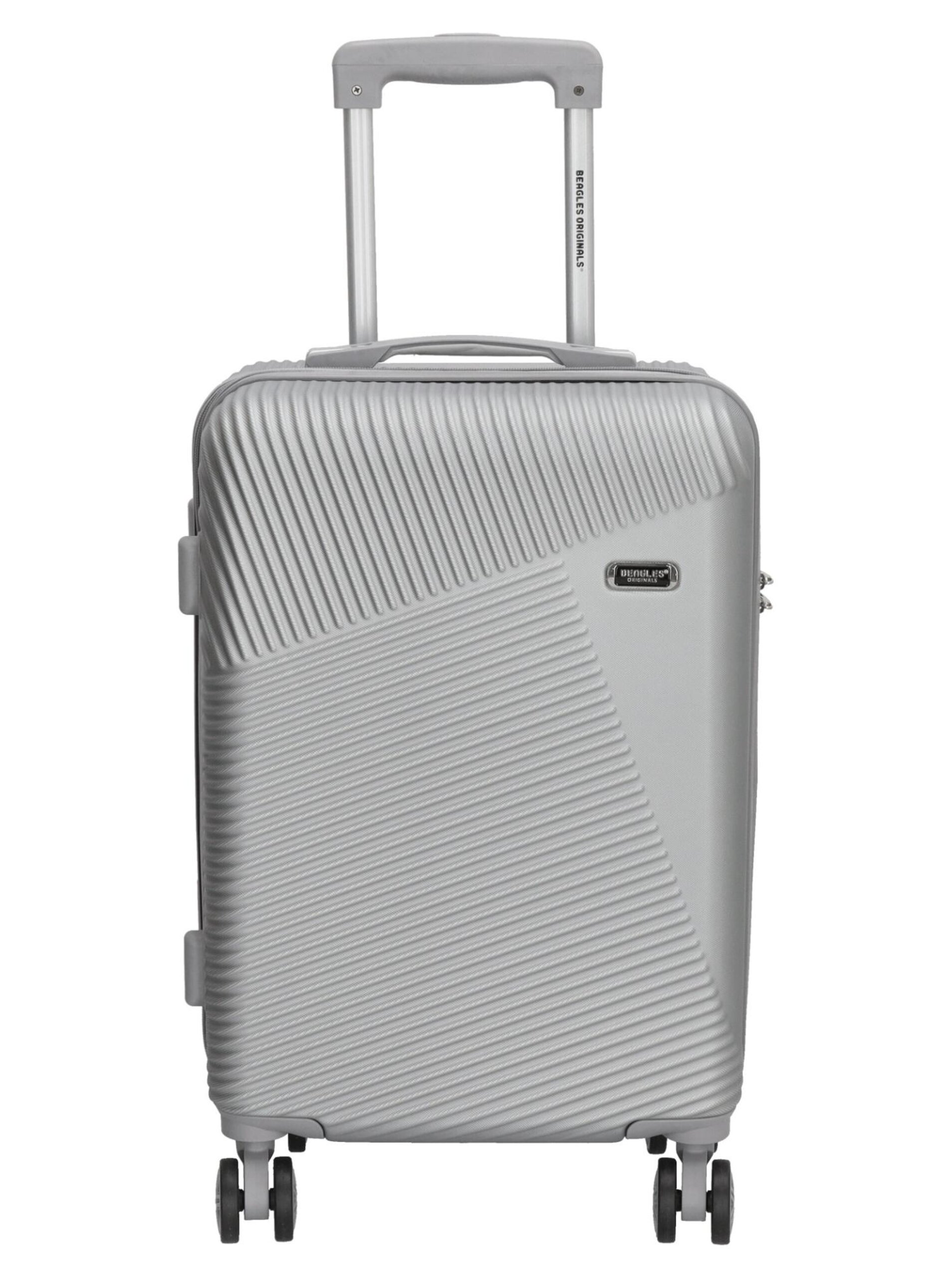 Levně Cestovní kufr Beagles Originals Travel Silver