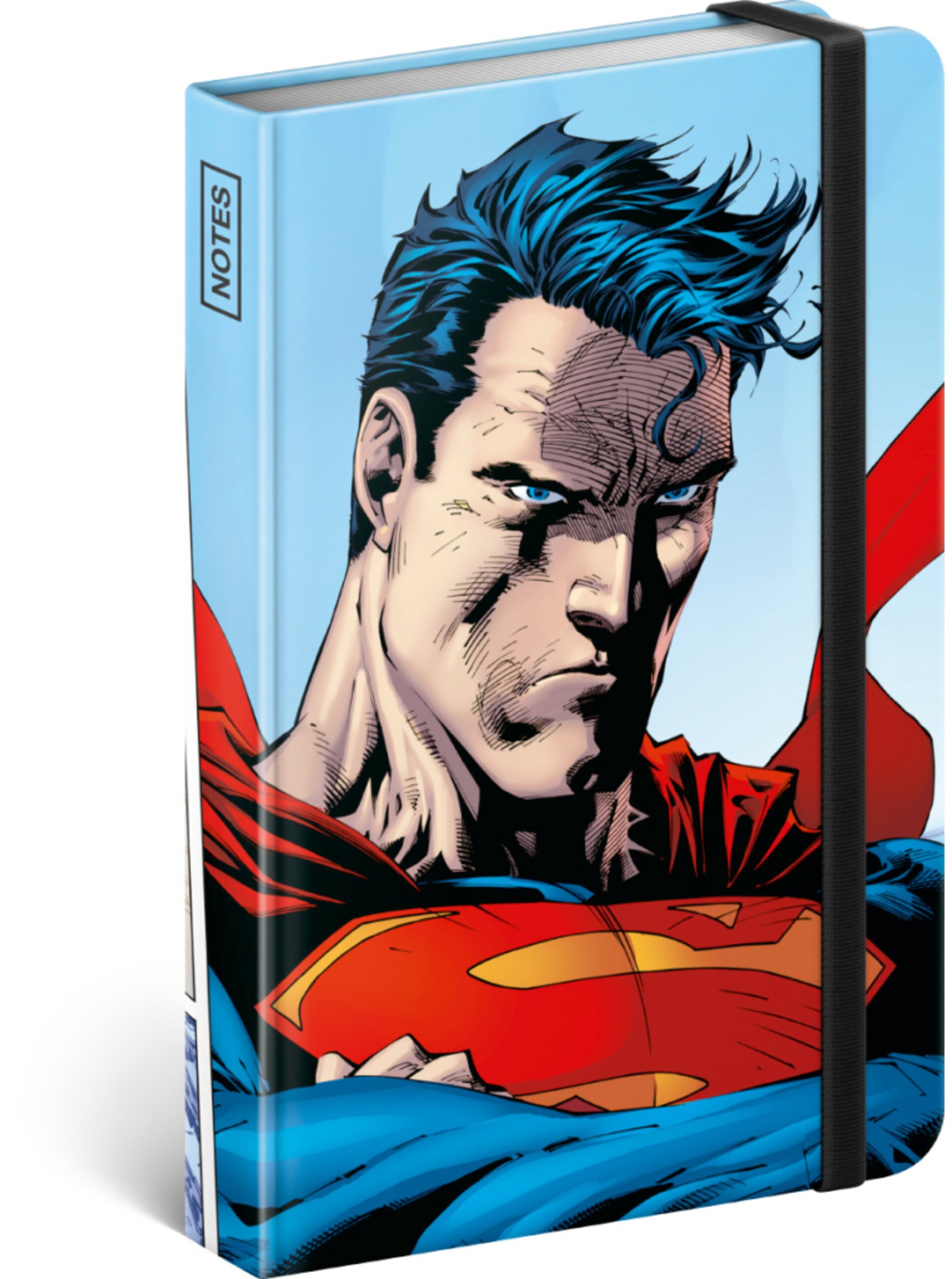 NOTIQUE Notes Superman – World Hero, linkovaný, 11 x 16 cm