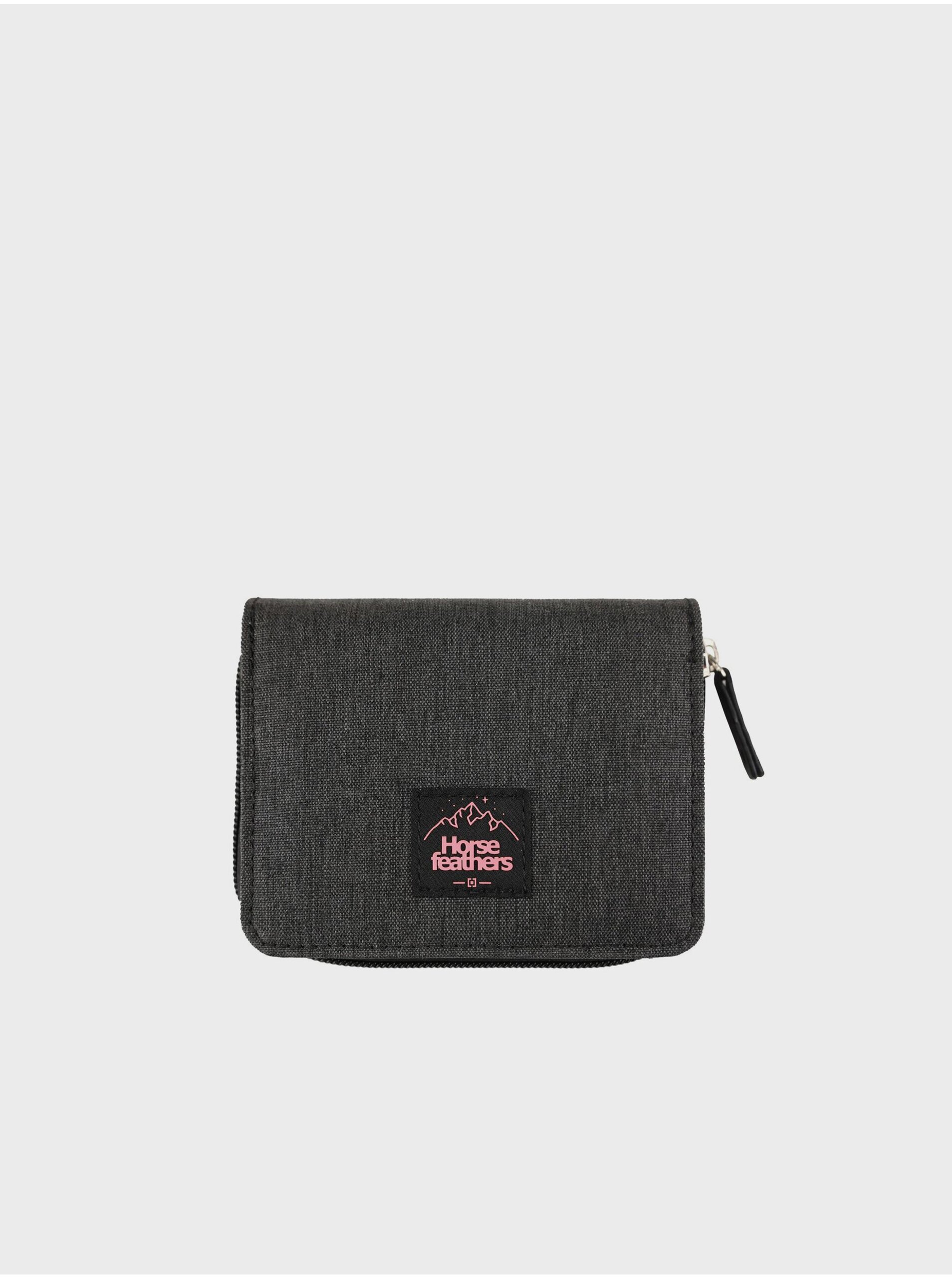 Peňaženka Horsefeathers Kairi Wallet Heather Anthracite Universal