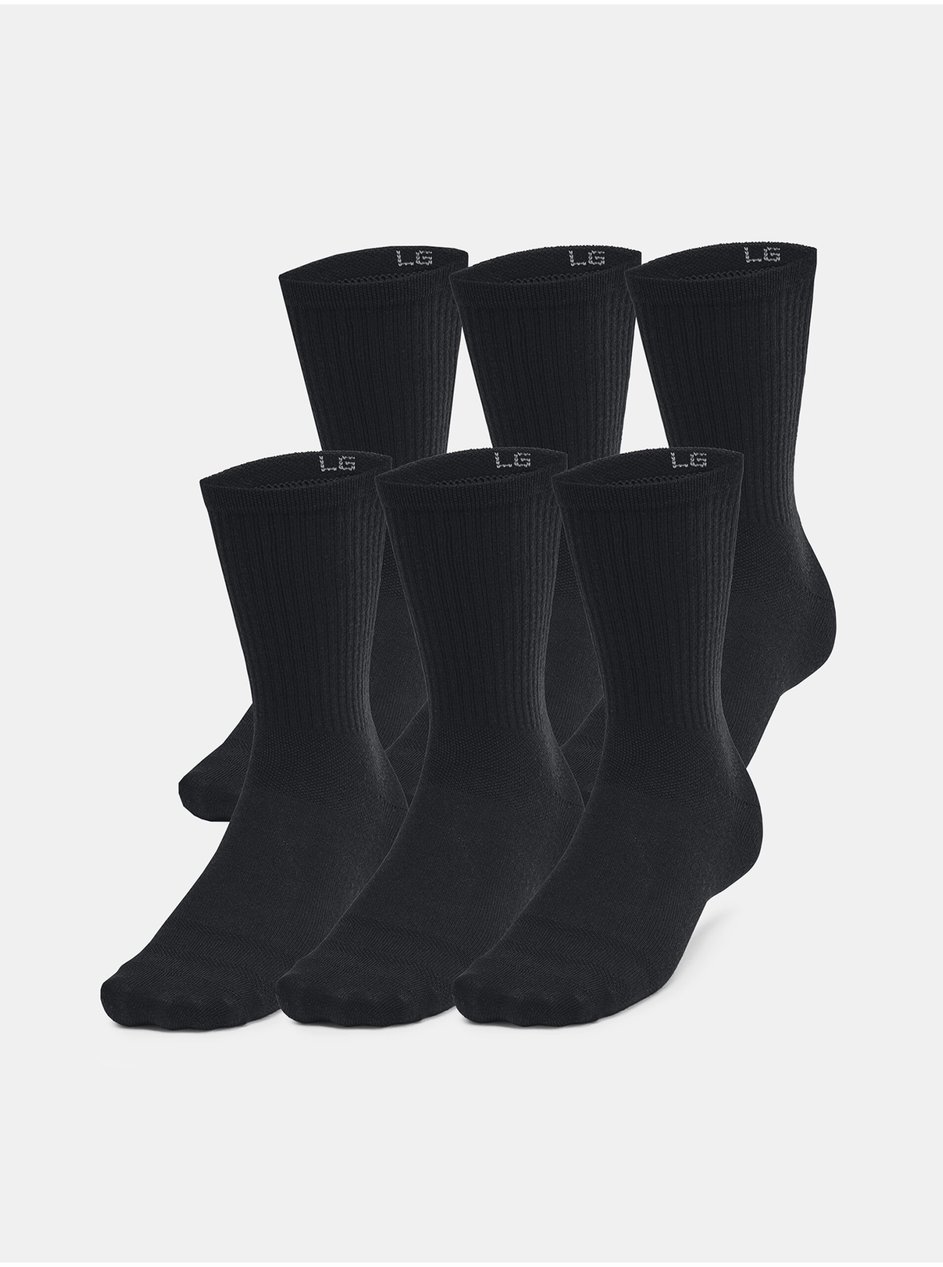 Unisexové ponožky Under Armour UA Essential 6pk Crew