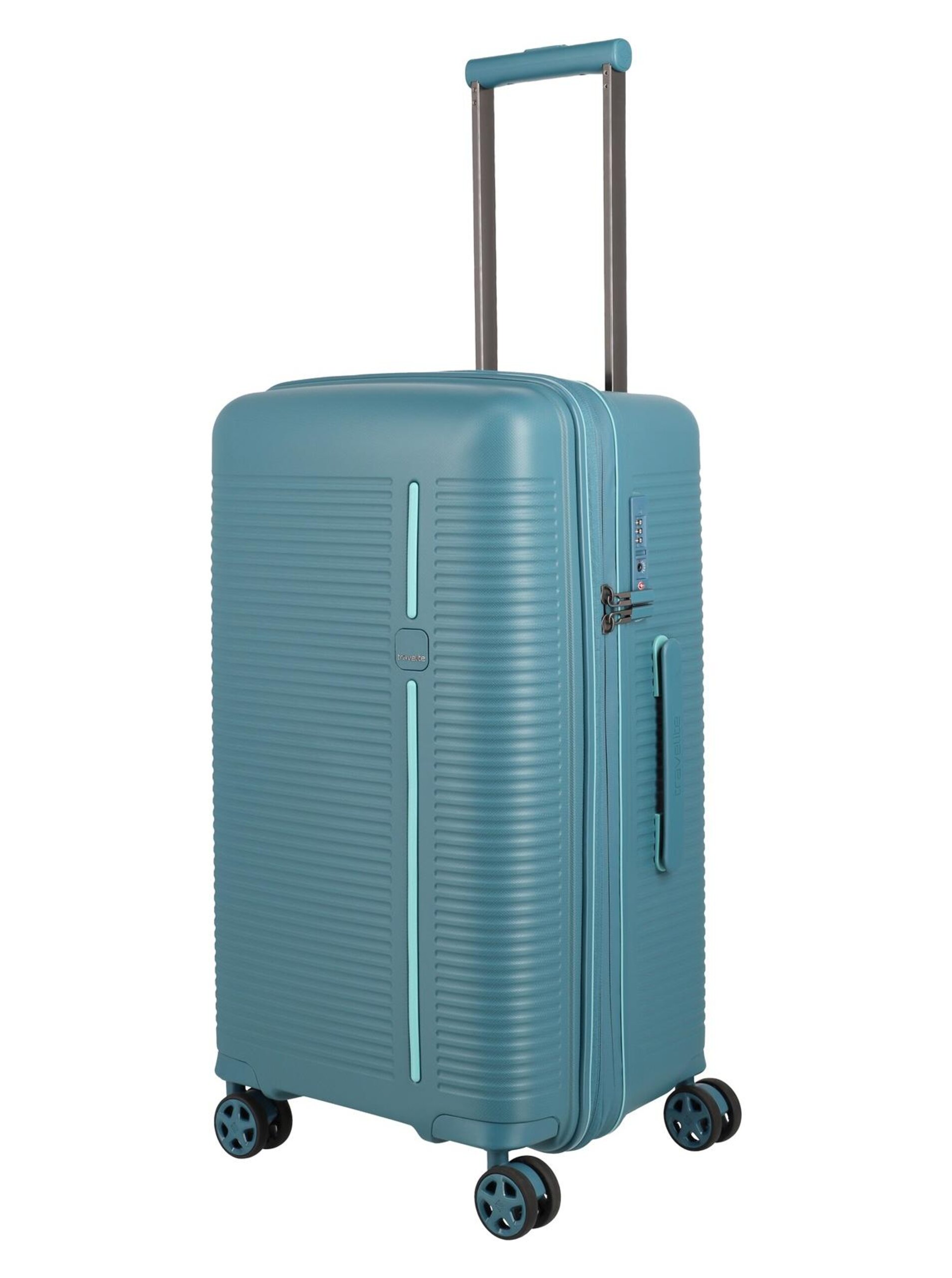Cestovní kufr Travelite Roomer Trunk M Aqua