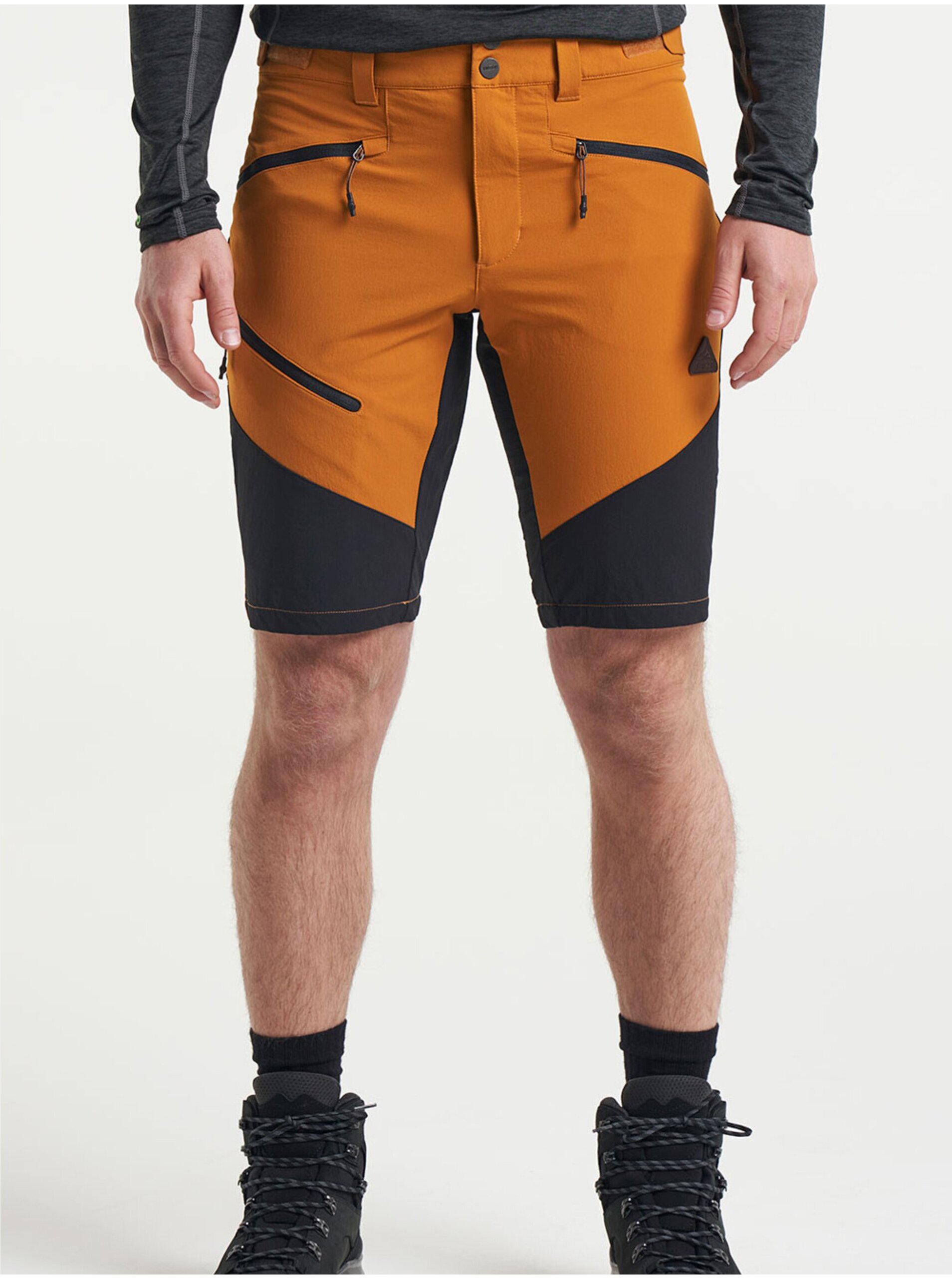 pánské outdoorové šortky TENSON Himalaya Stretch Shorts M tmavě oranžové