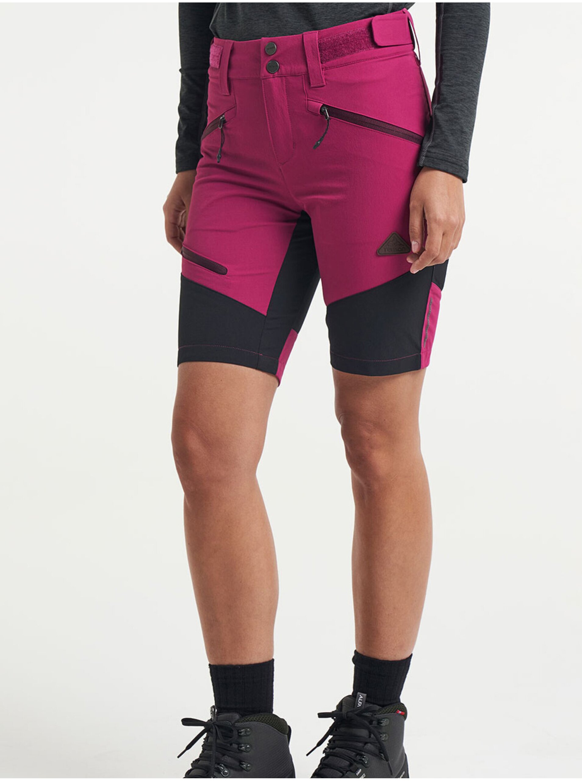 dámské outdoorové šortky TENSON Himalaya Stretch Shorts W fialové
