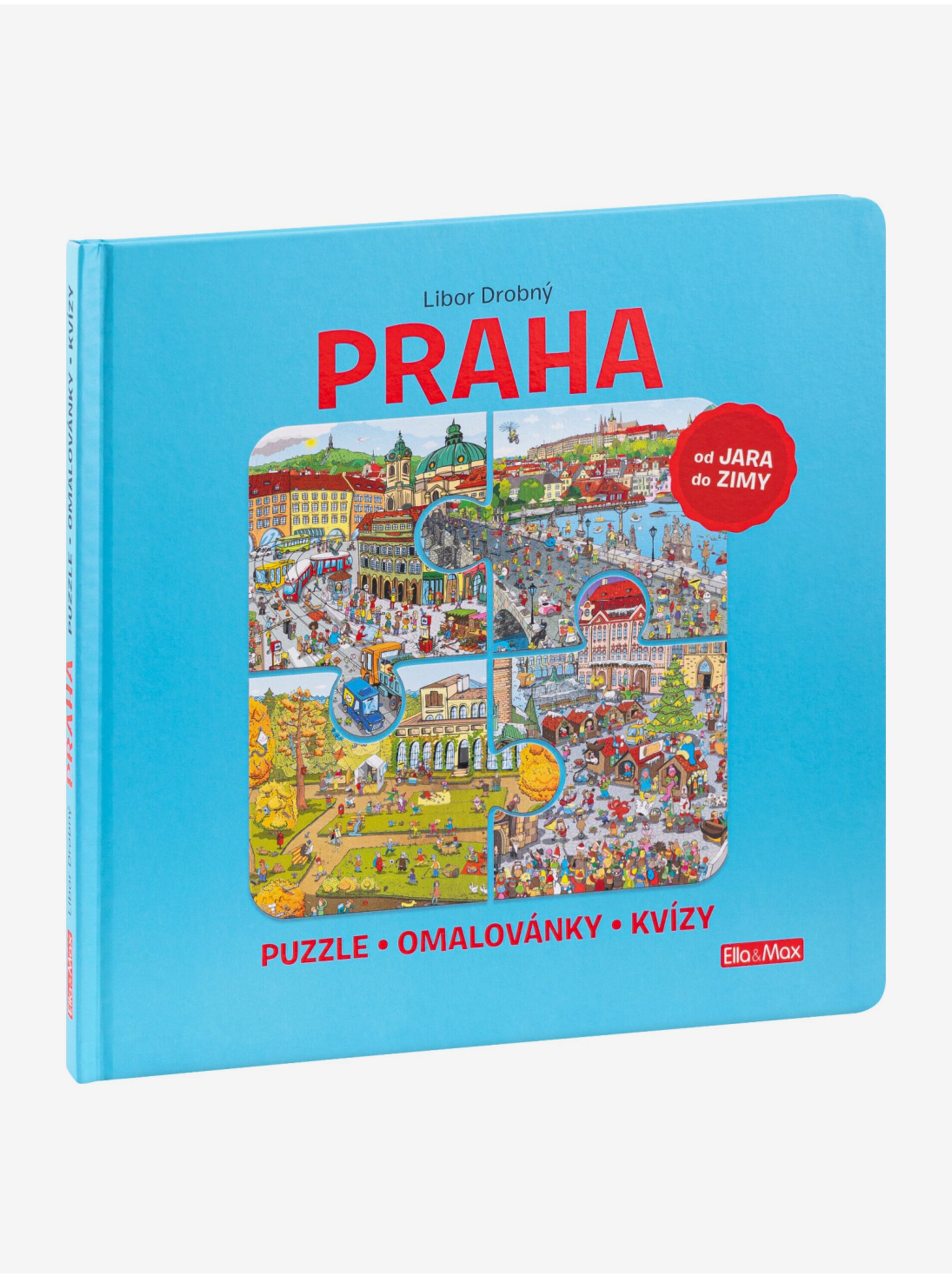 PRAHA – Puzzle, omalovánky, kvízy