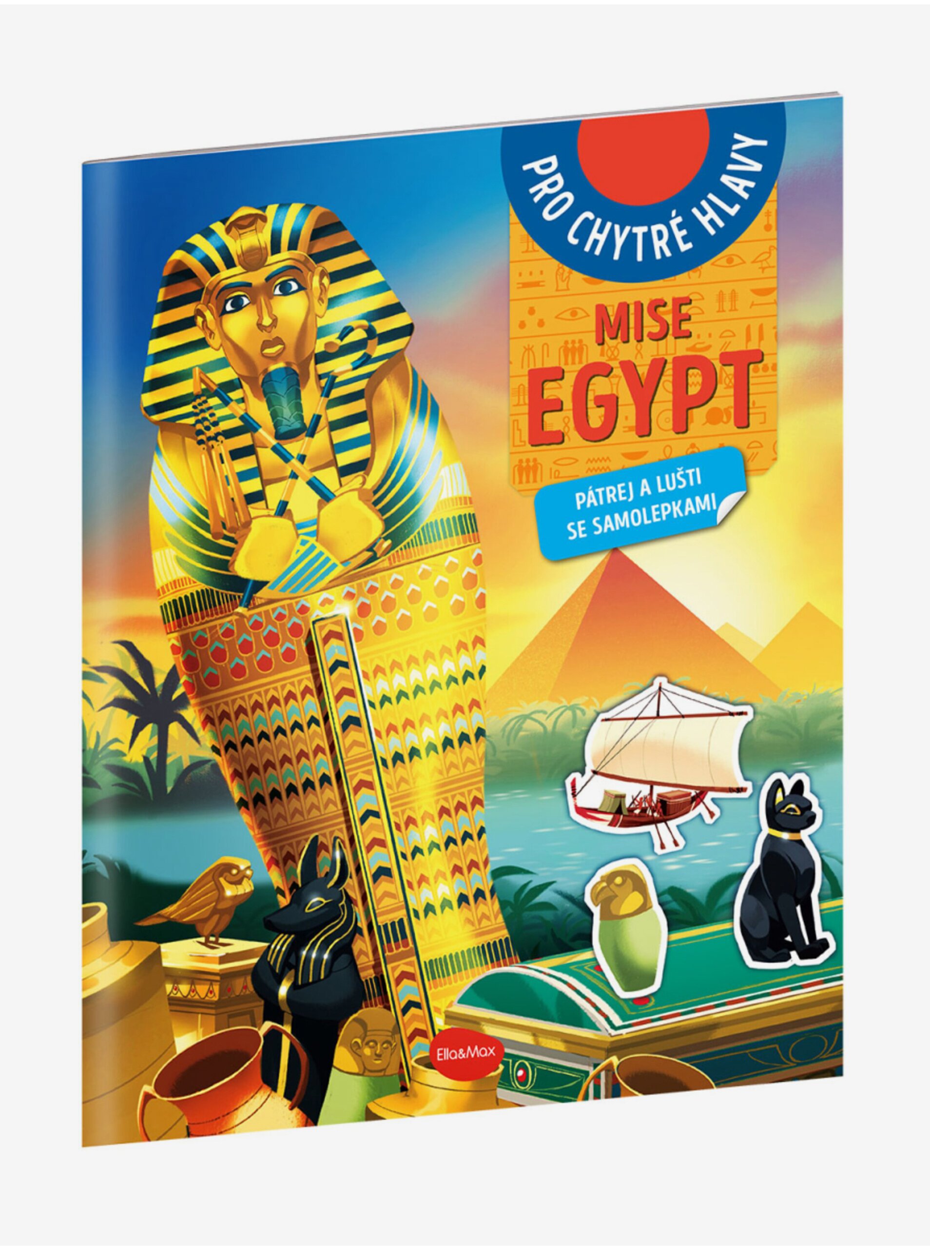 MISE EGYPT – Pátrej a lušti se samolepkami